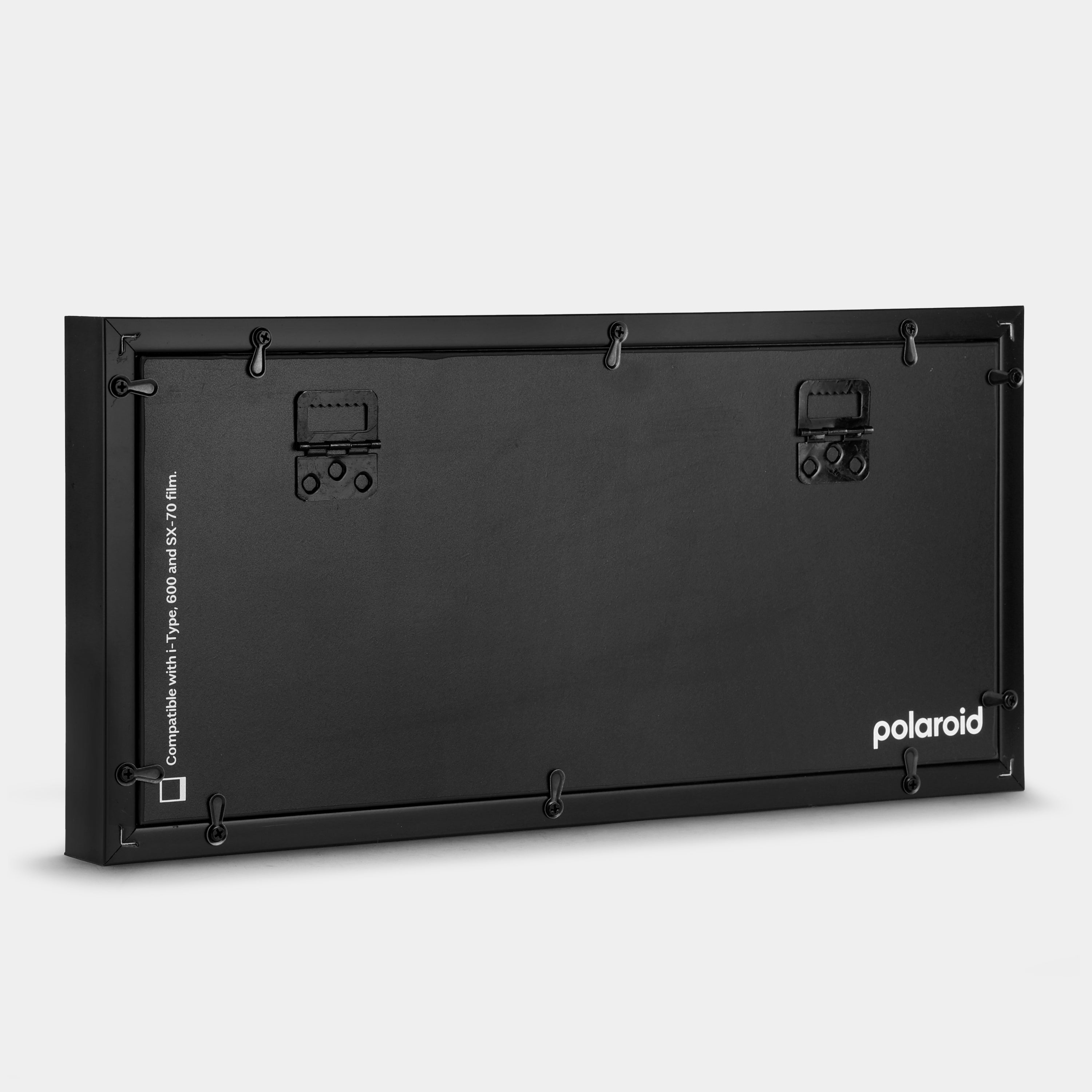 Polaroid UV Protective Black Triple Photo Frame
