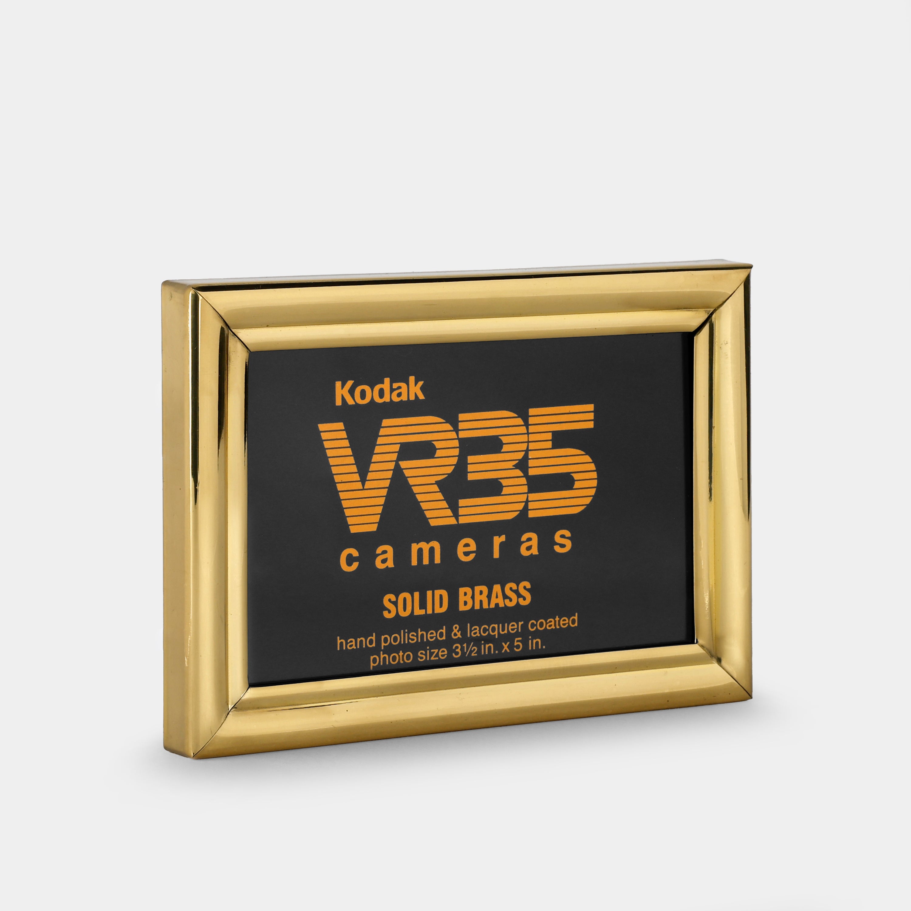Vintage Kodak VR35 Cameras Gold Photo Frame