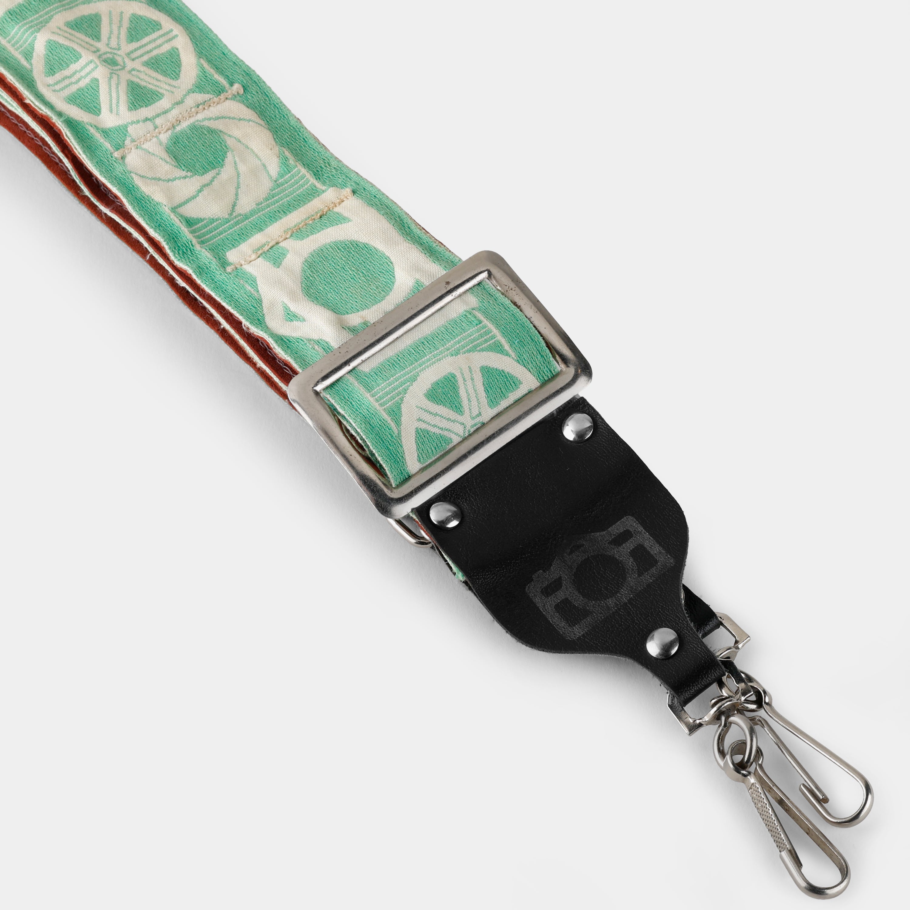 Vintage Green Camera Strap