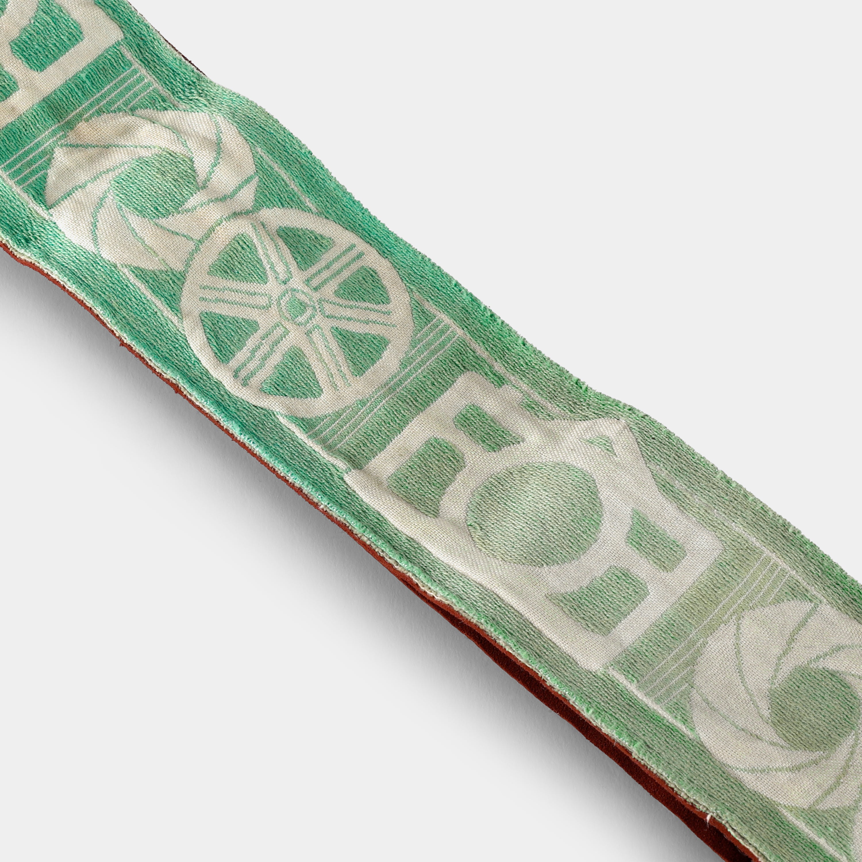 Vintage Green Camera Strap