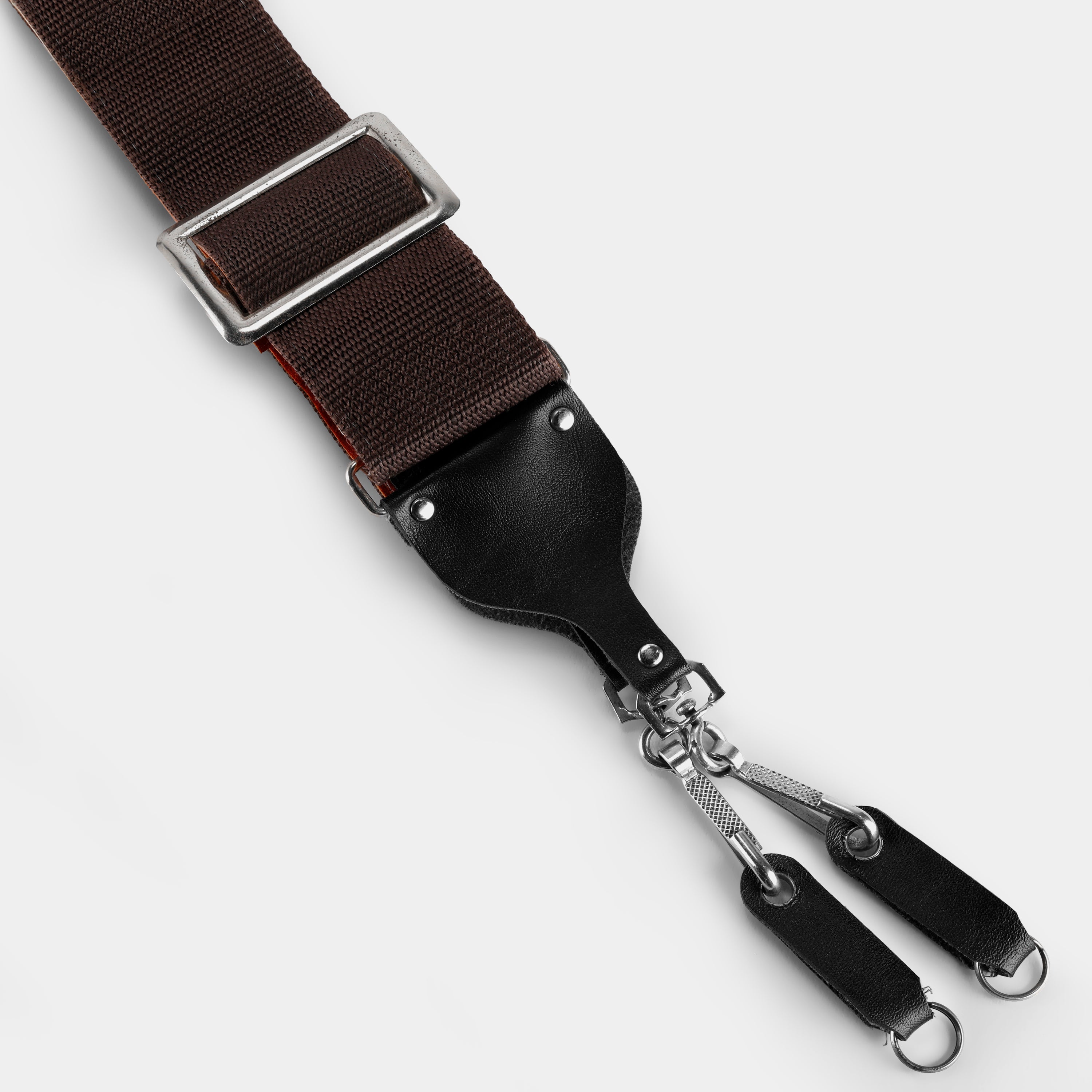 Brown Camera Strap With Film Holders