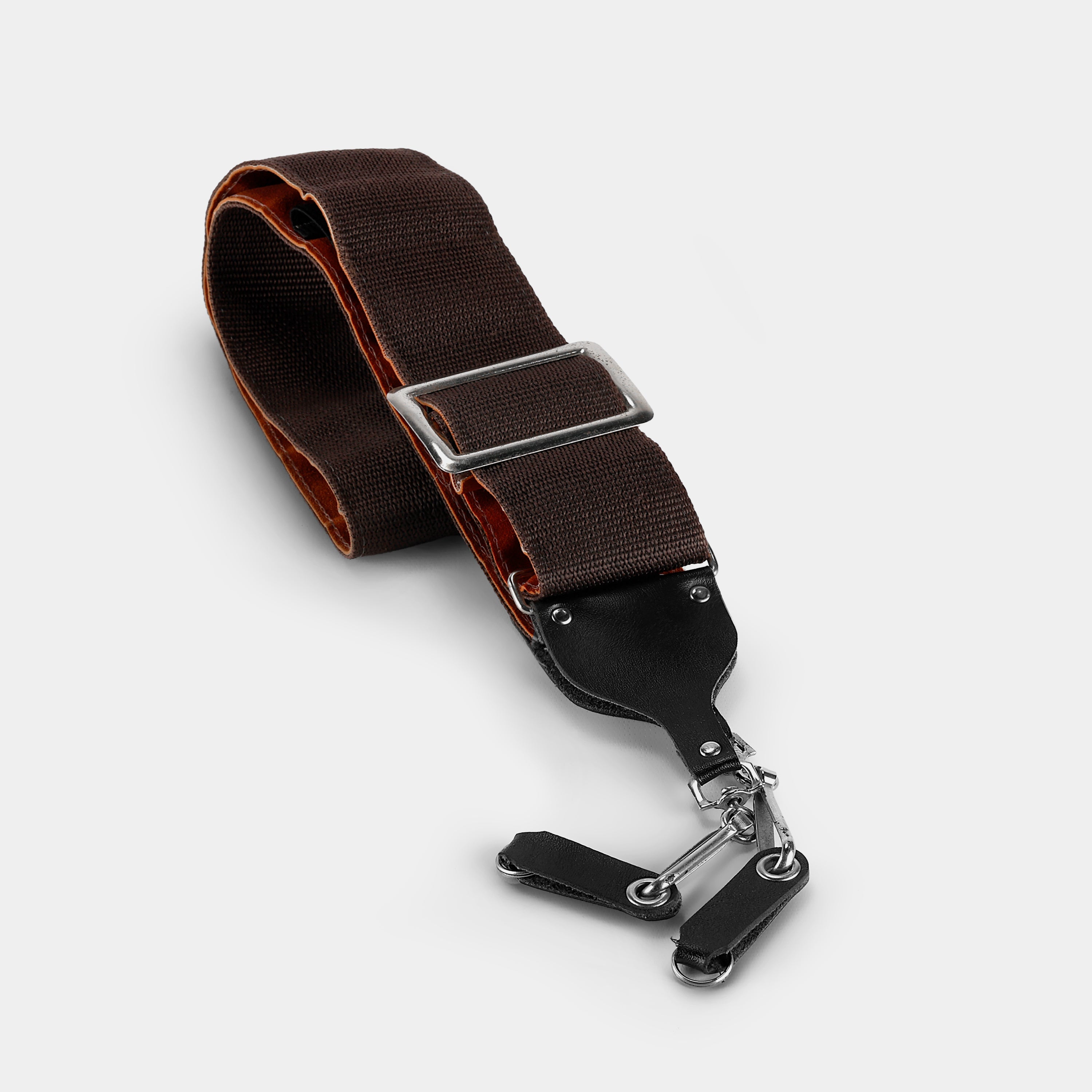 Brown Camera Strap With Film Holders
