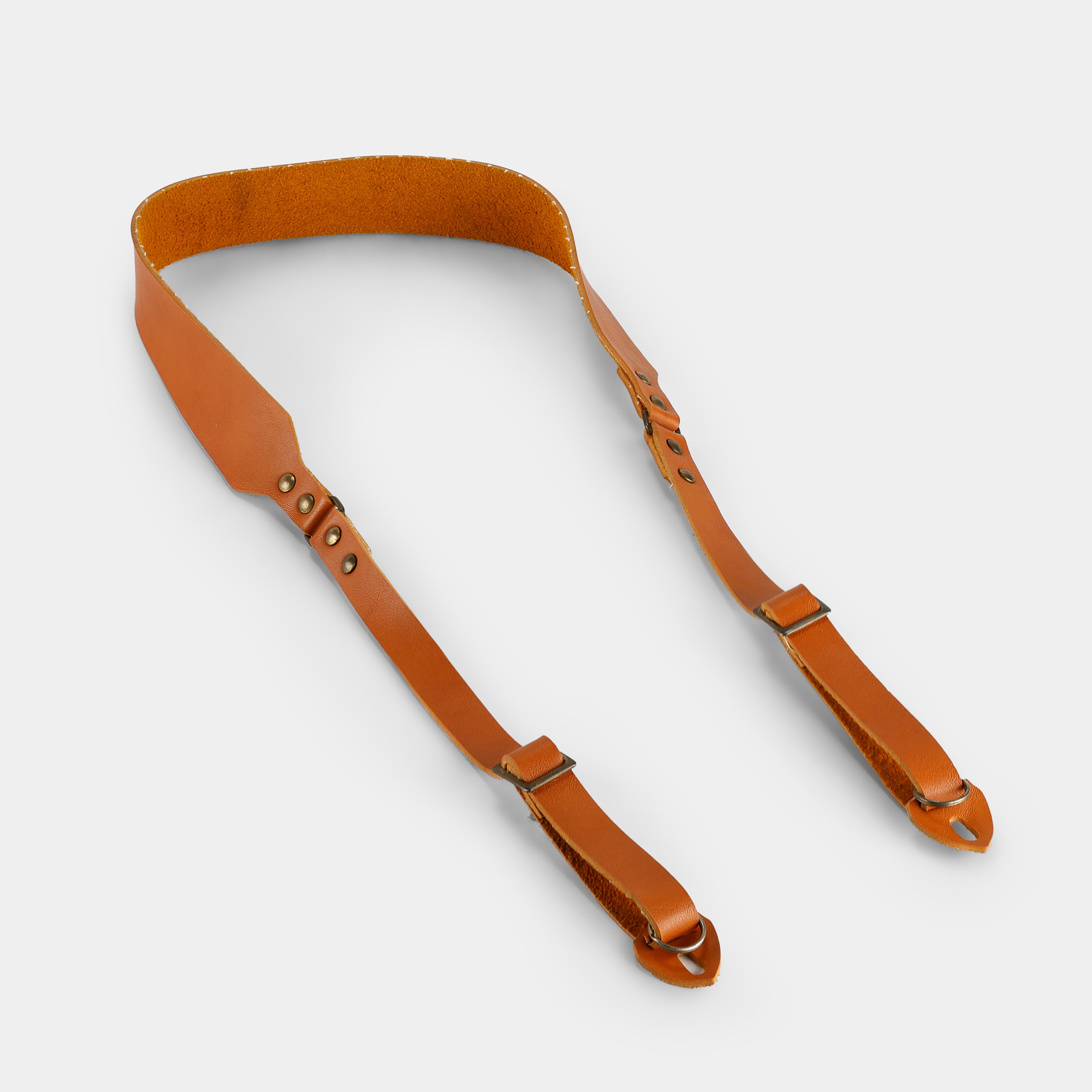 Tan Leather Camera Strap