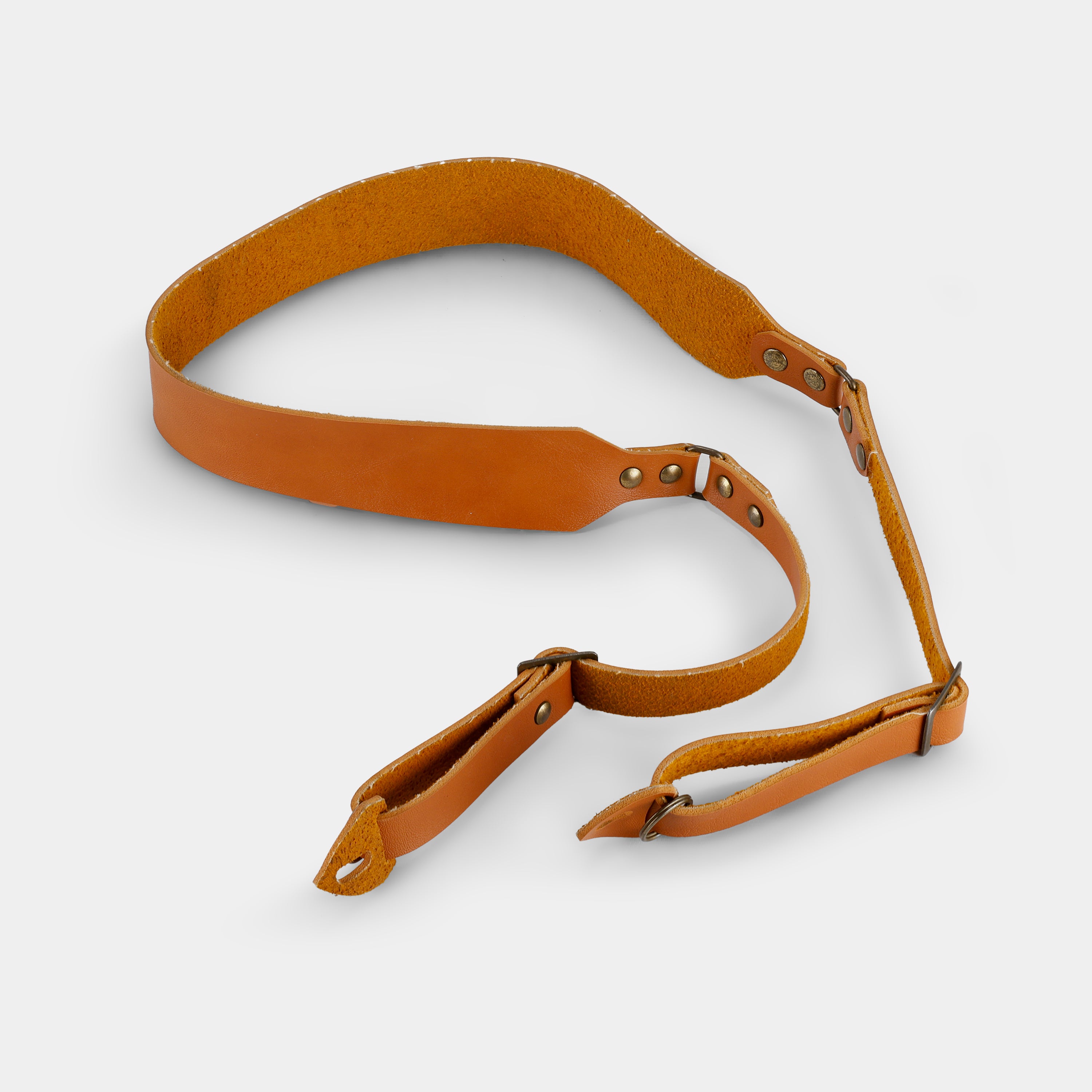 Tan Leather Camera Strap
