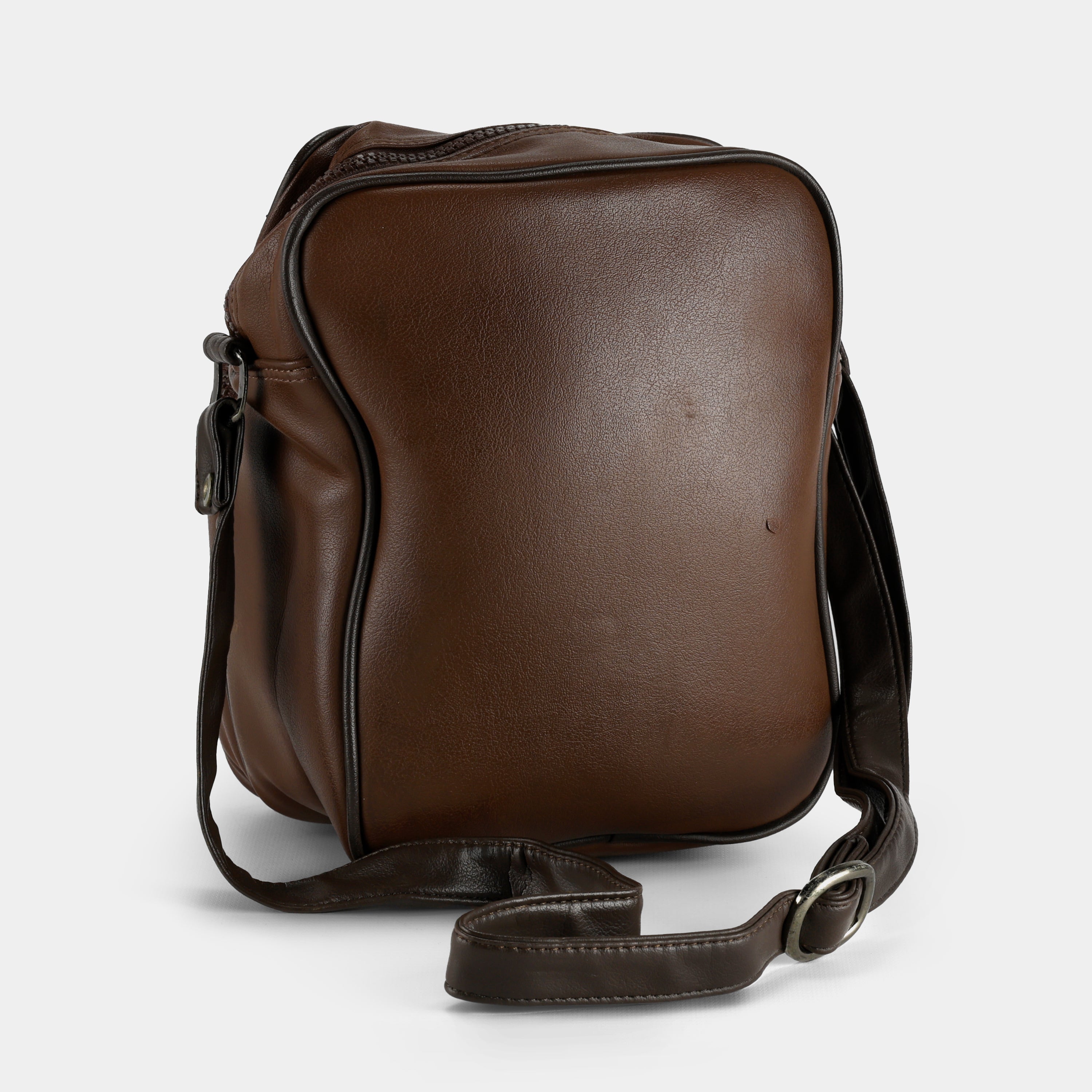 Diamond Faux Leather Instant Camera Bag