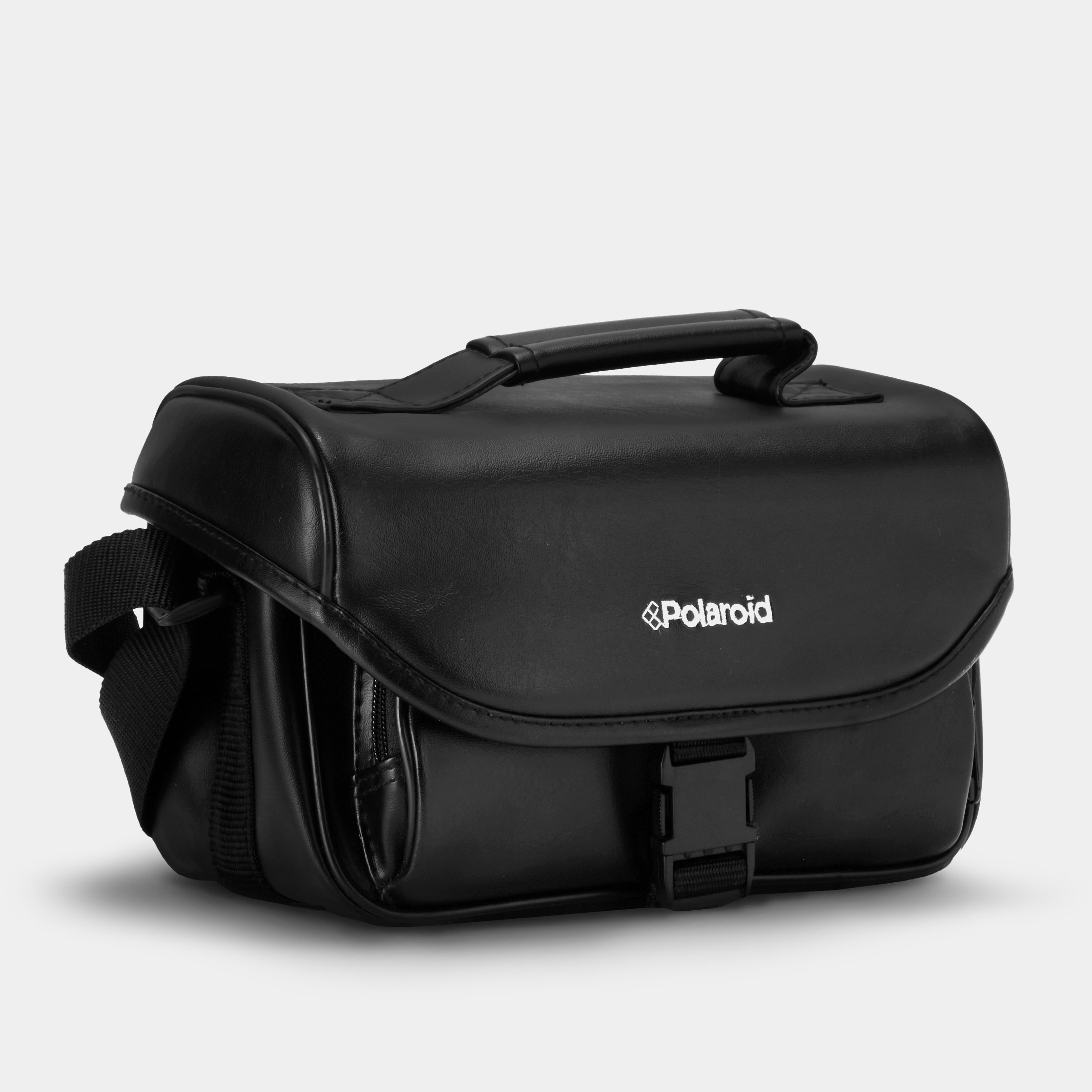 Polaroid SLR 680 Black Leather Instant Camera Case - Thumbnail 4