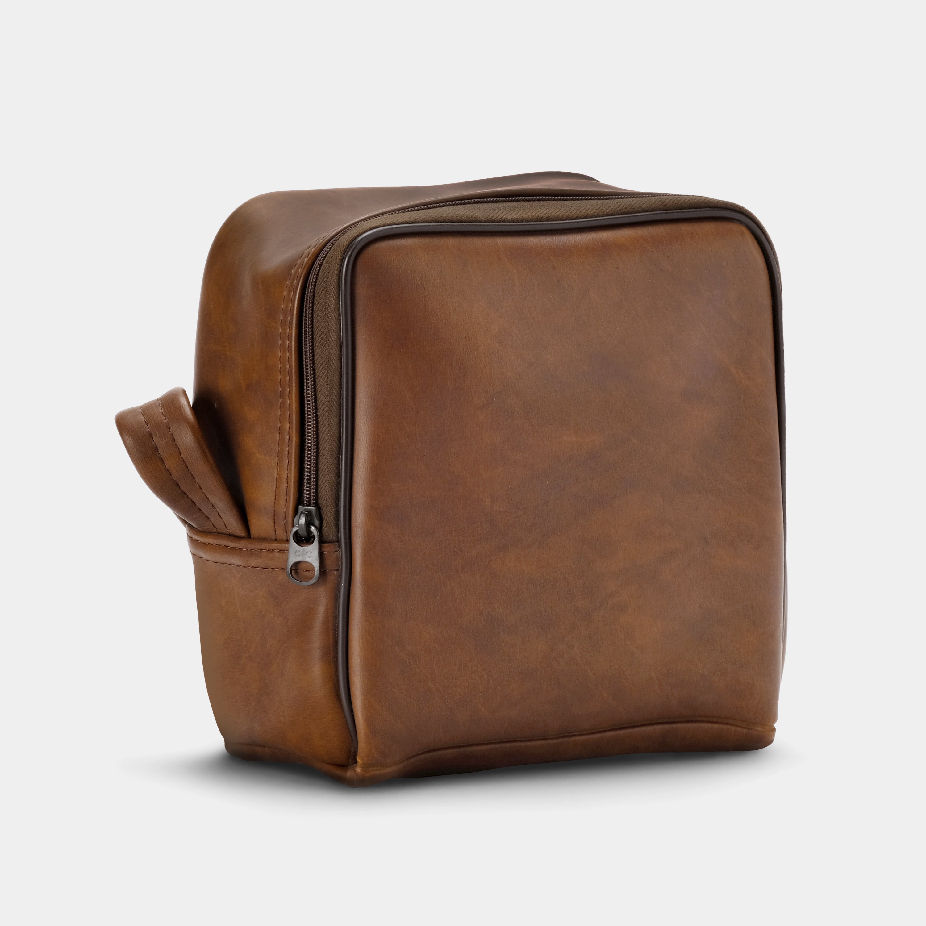 Brown Leather Camera Bag