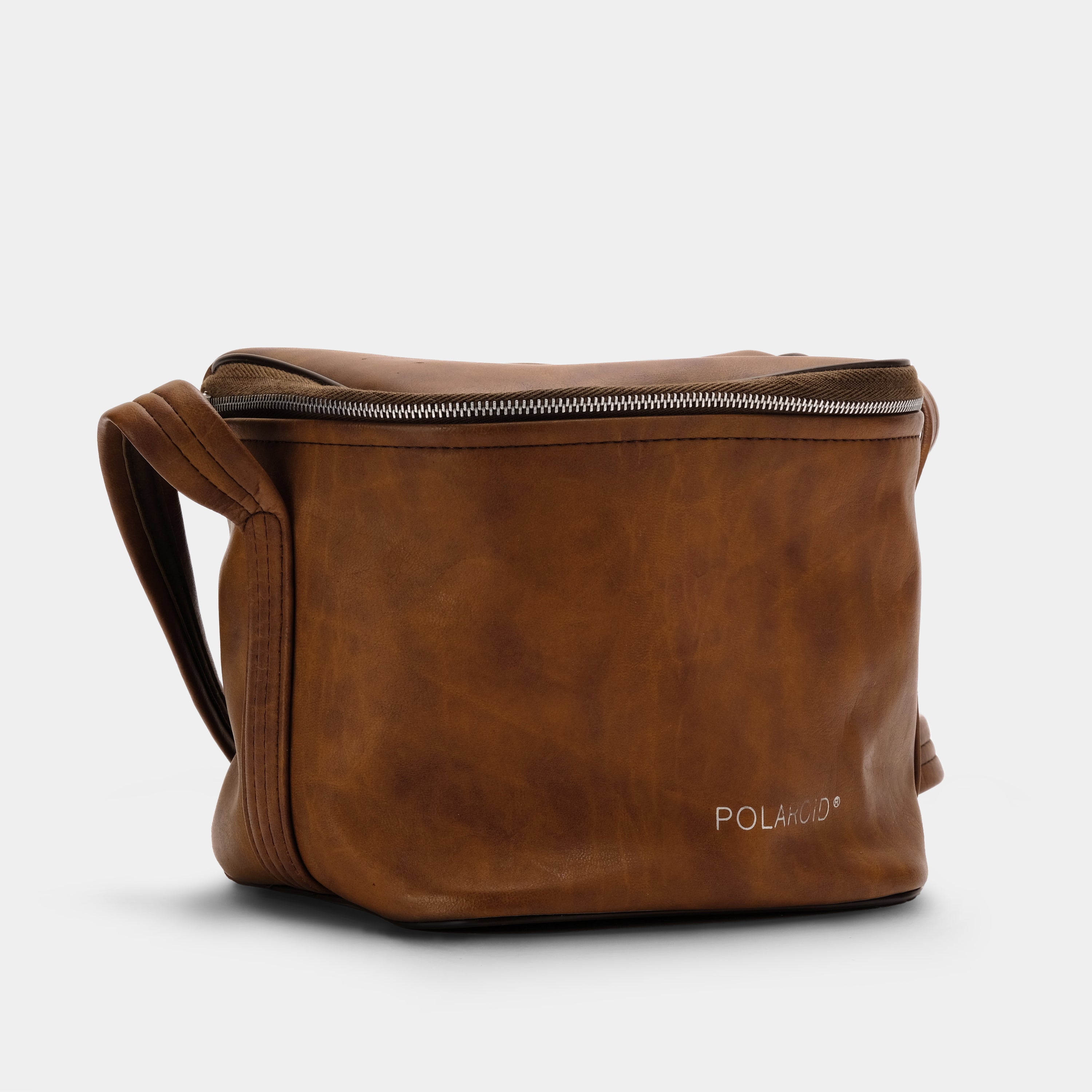 Polaroid Brown Faux Leather Camera Bag