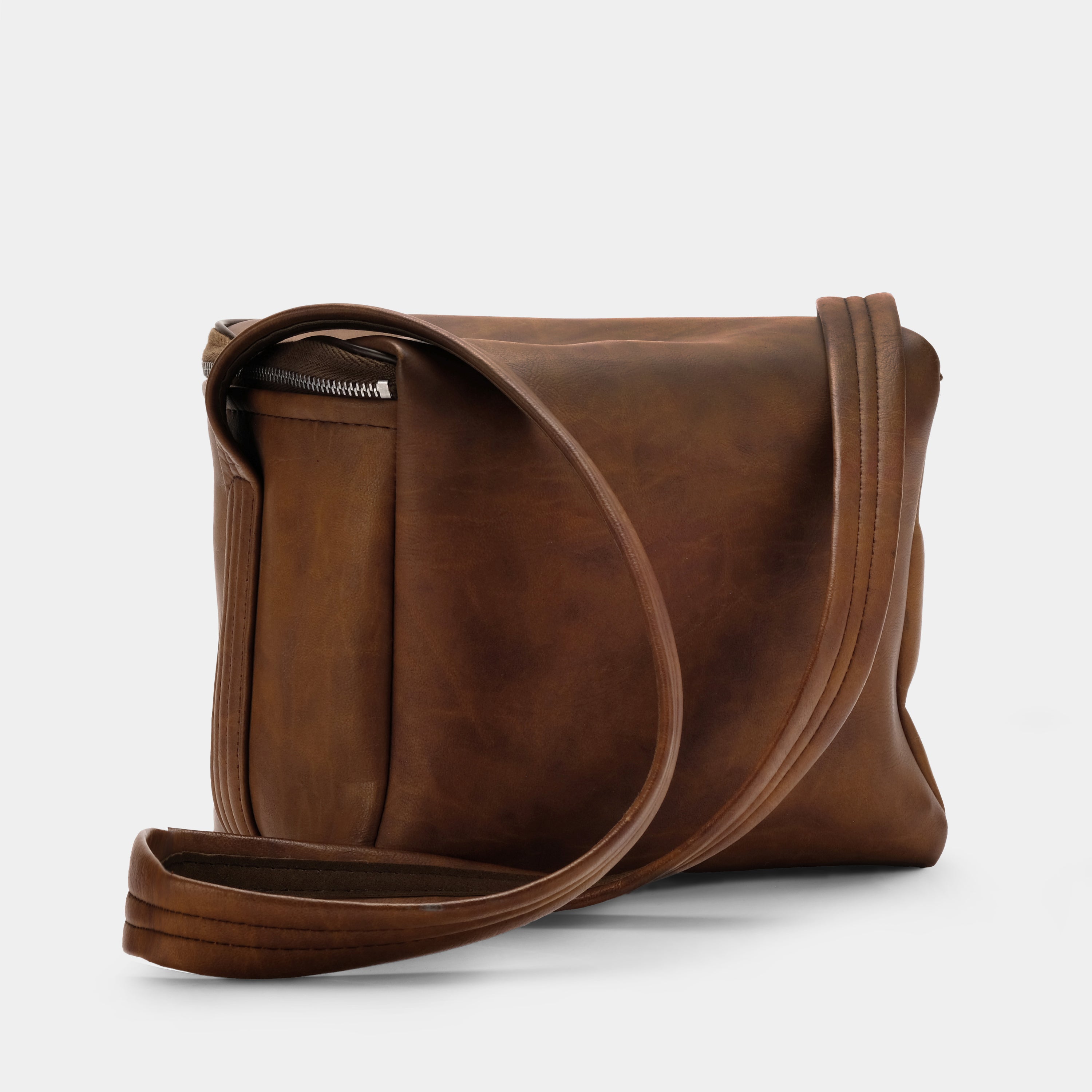 Polaroid Brown Faux Leather Camera Bag