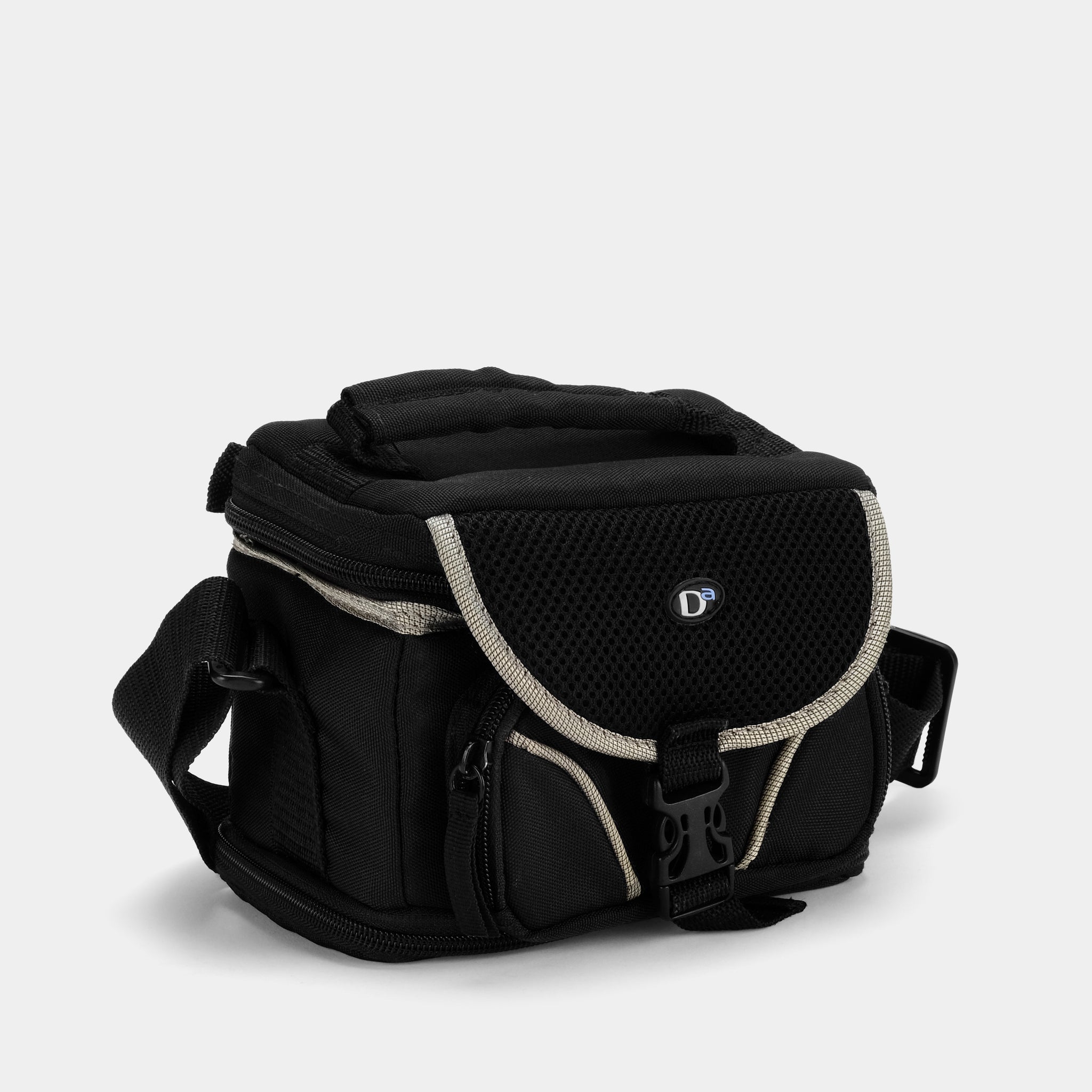 Washed Black Denim Camera Bag