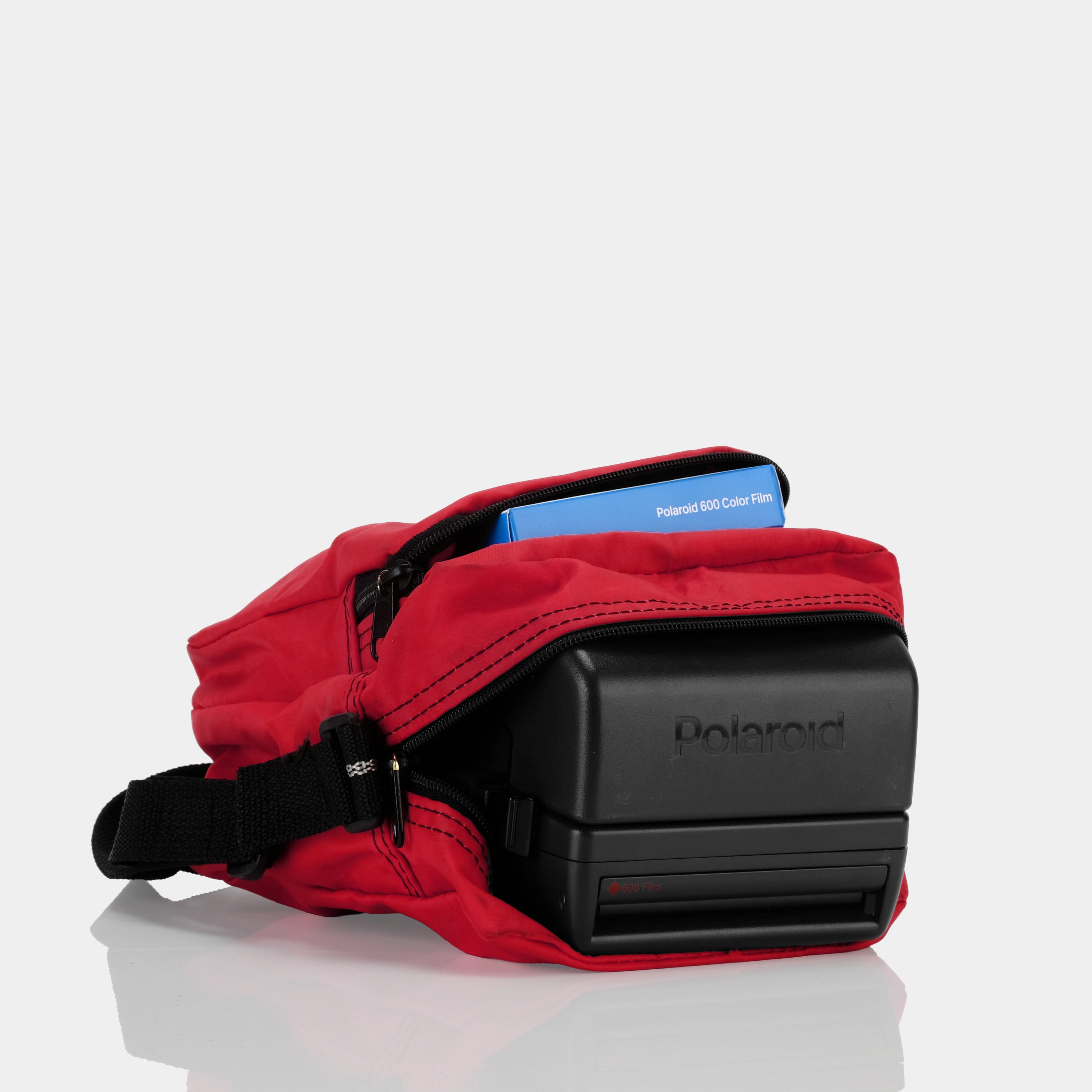 Red Instant Camera Bag
