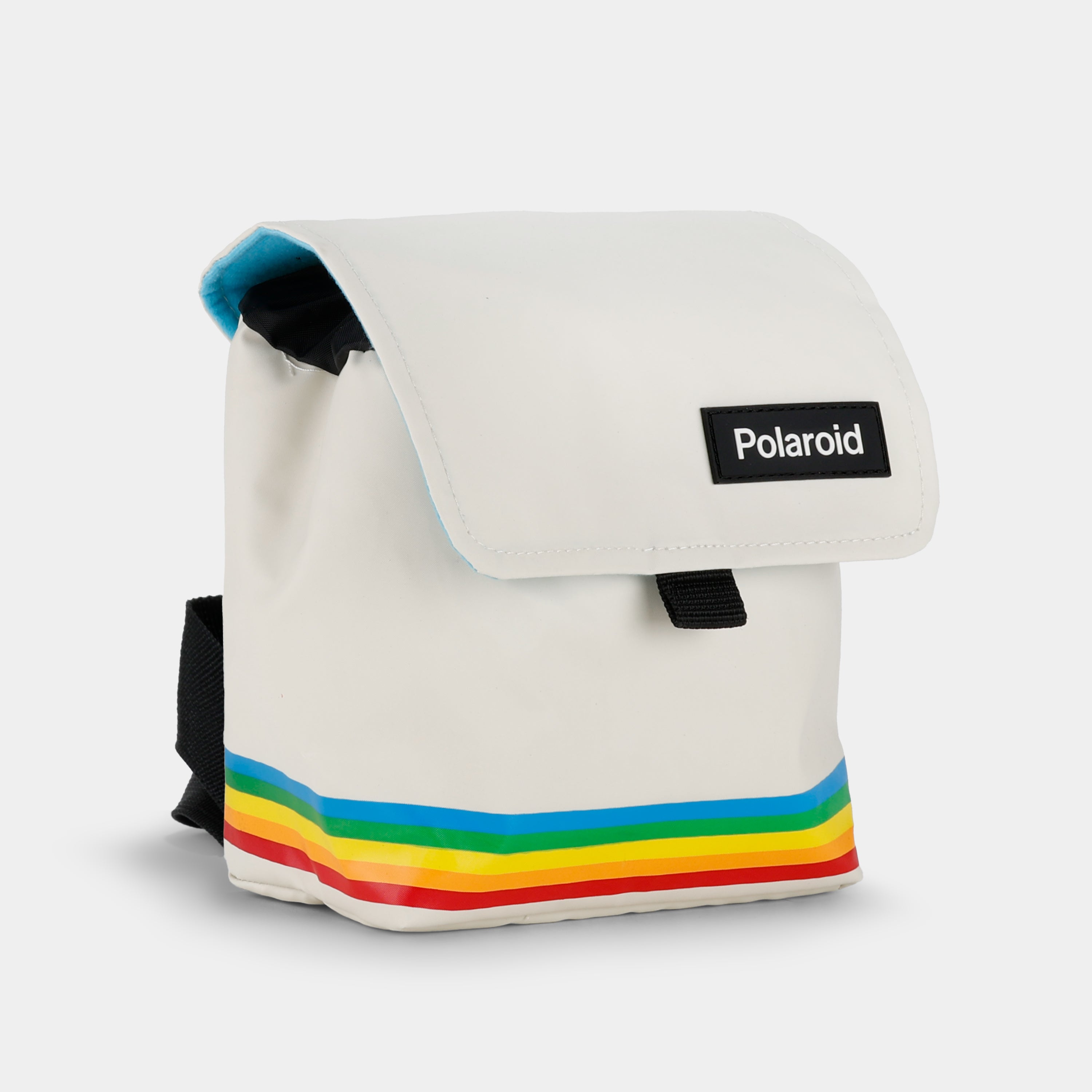 Polaroid Ivory and Rainbow Drawstring Camera Bag