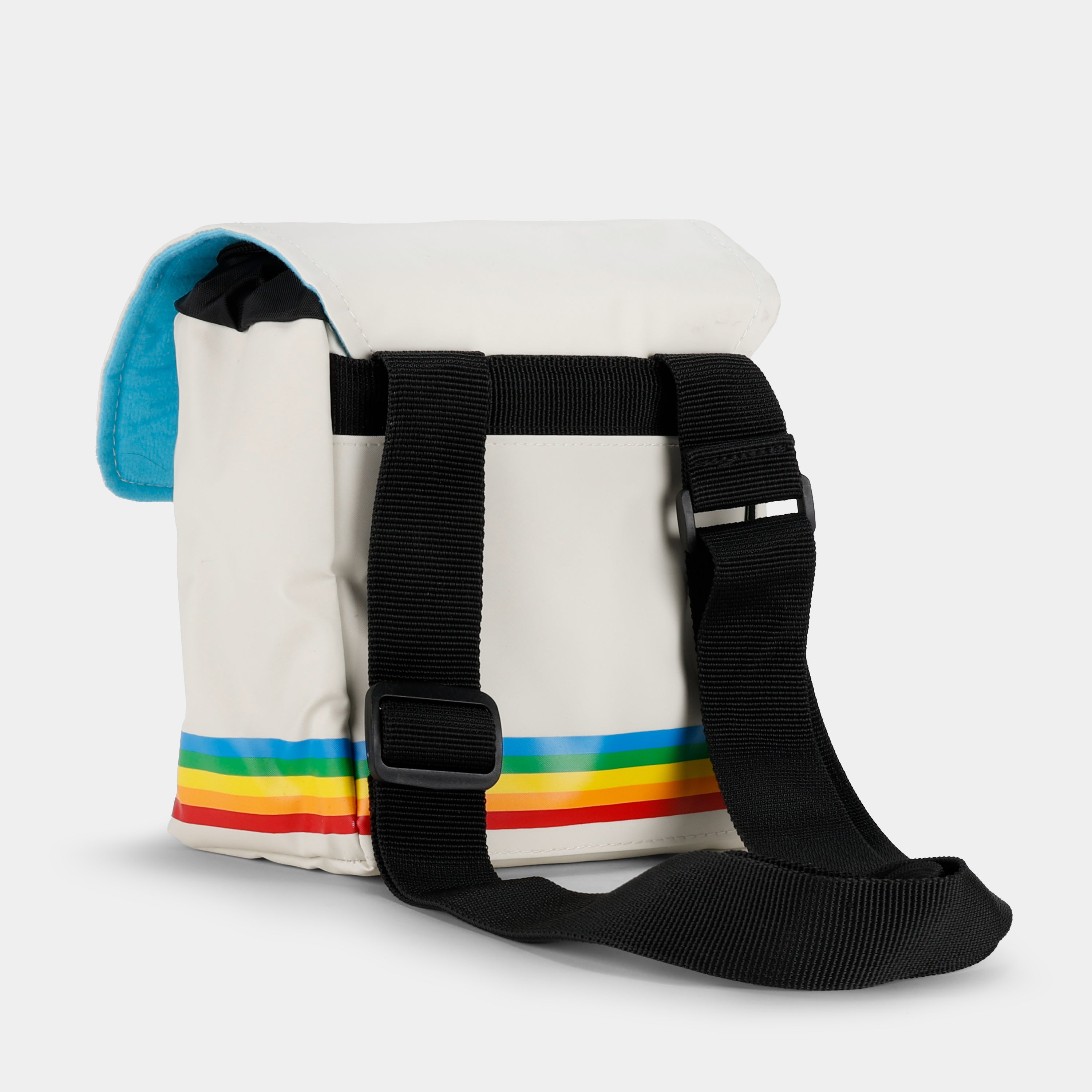 Polaroid Ivory and Rainbow Drawstring Camera Bag
