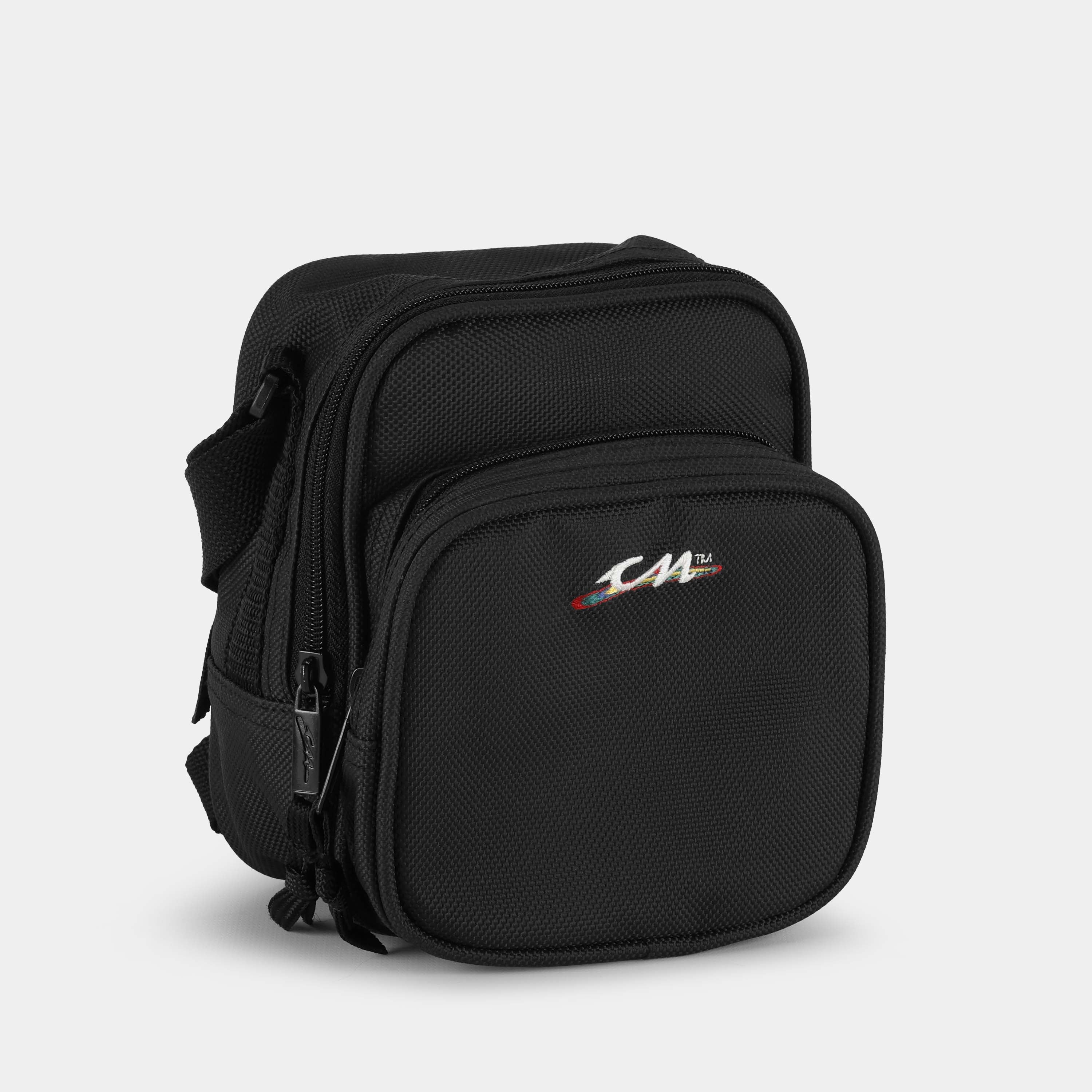 CN Black Double Zip Camera Bag
