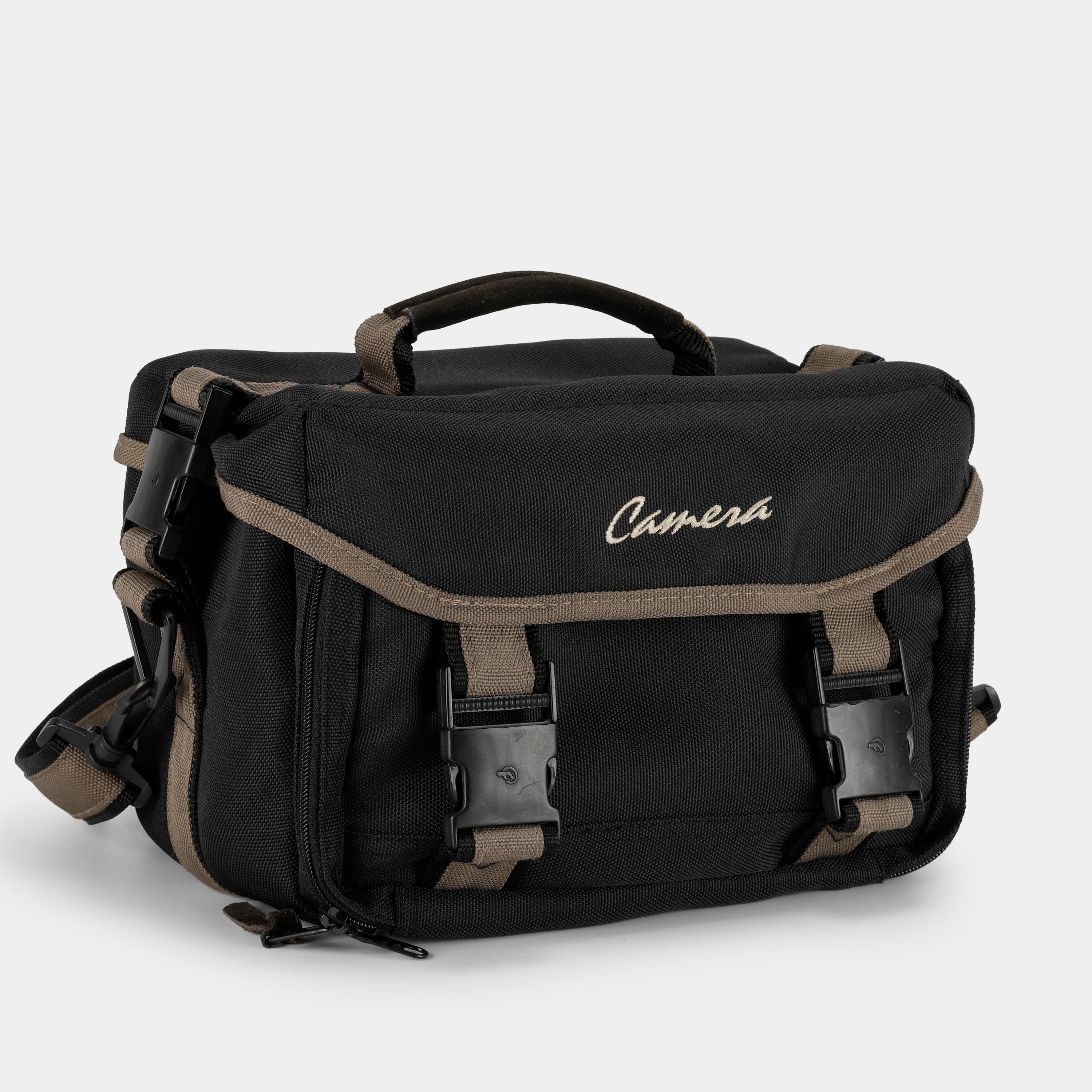 Vintage Black Camera Bag