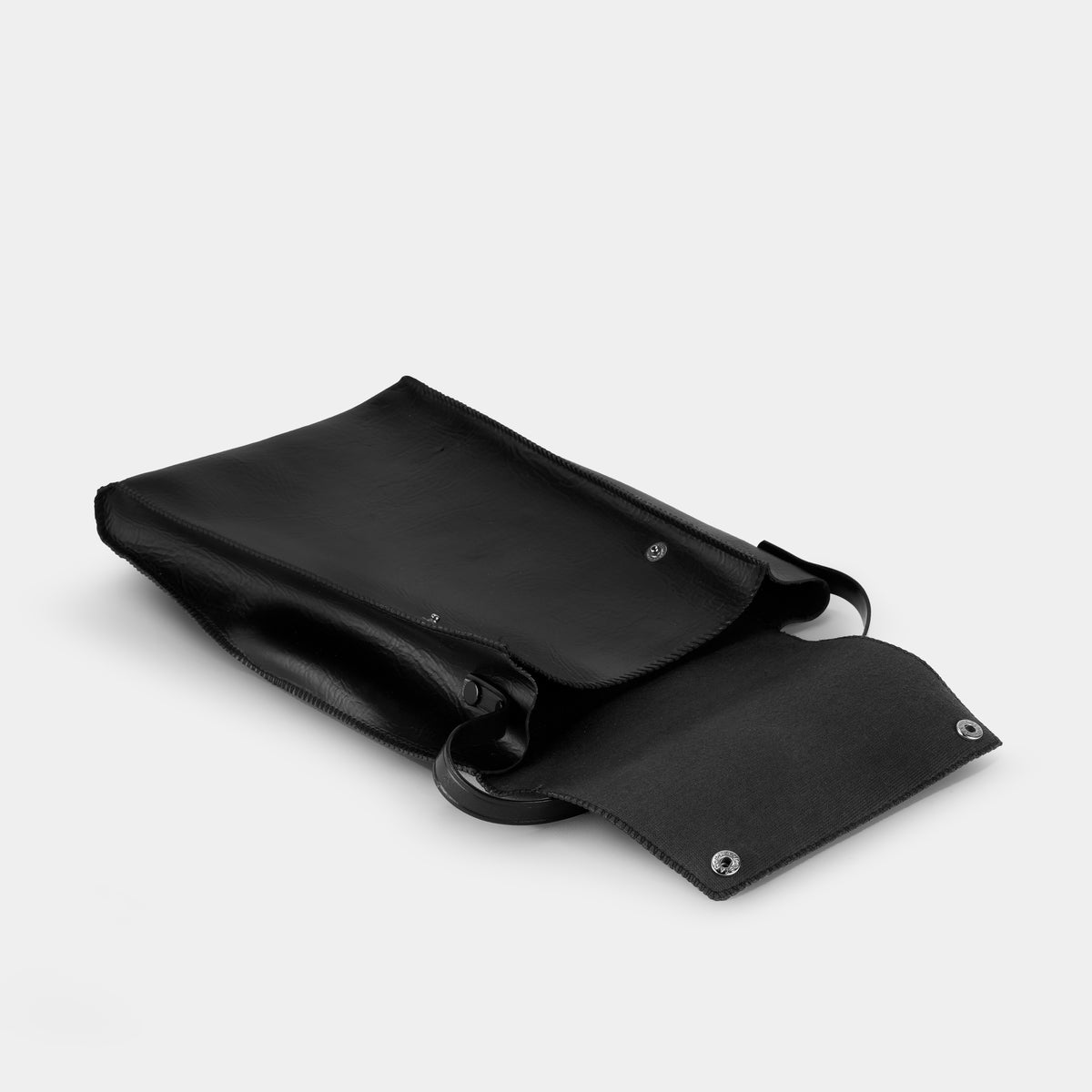 Black Faux Leather Camera Case