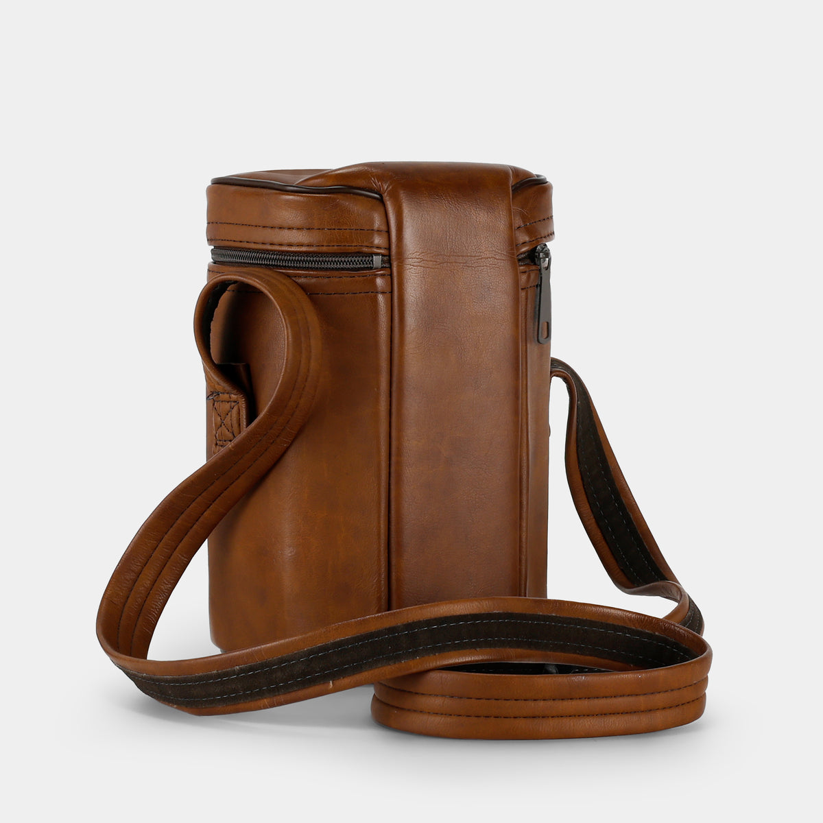Polaroid Brown Leather Camera Case