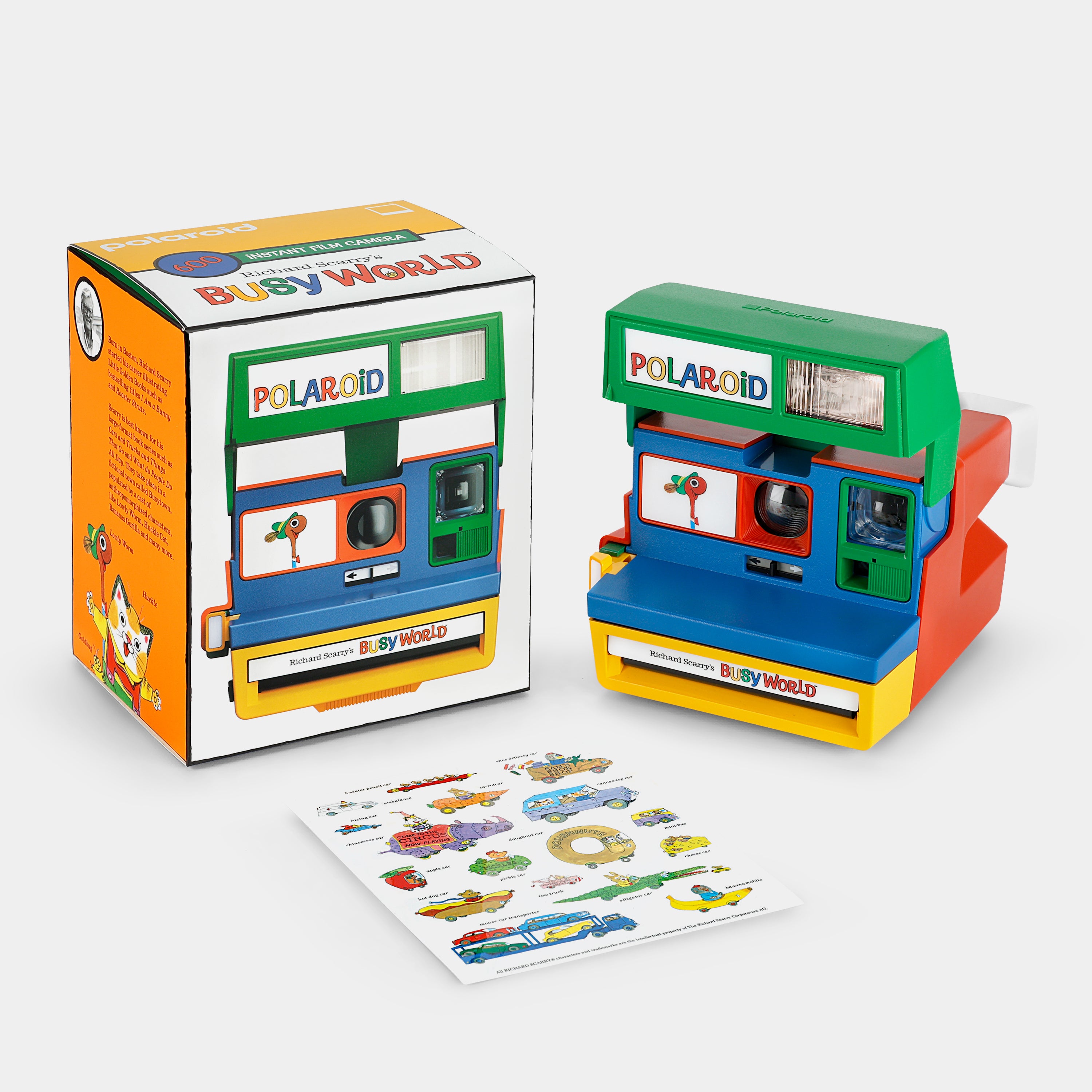 Polaroid 600 Richard Scarry's Busy World Instant Film Camera