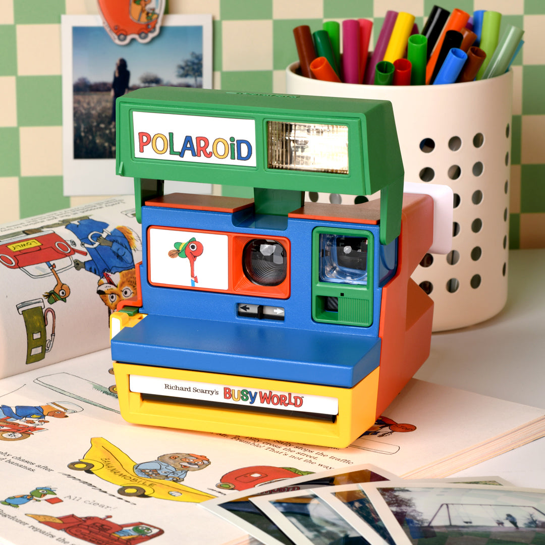 Polaroid 600 Richard Scarry's Busy World Instant Film Camera