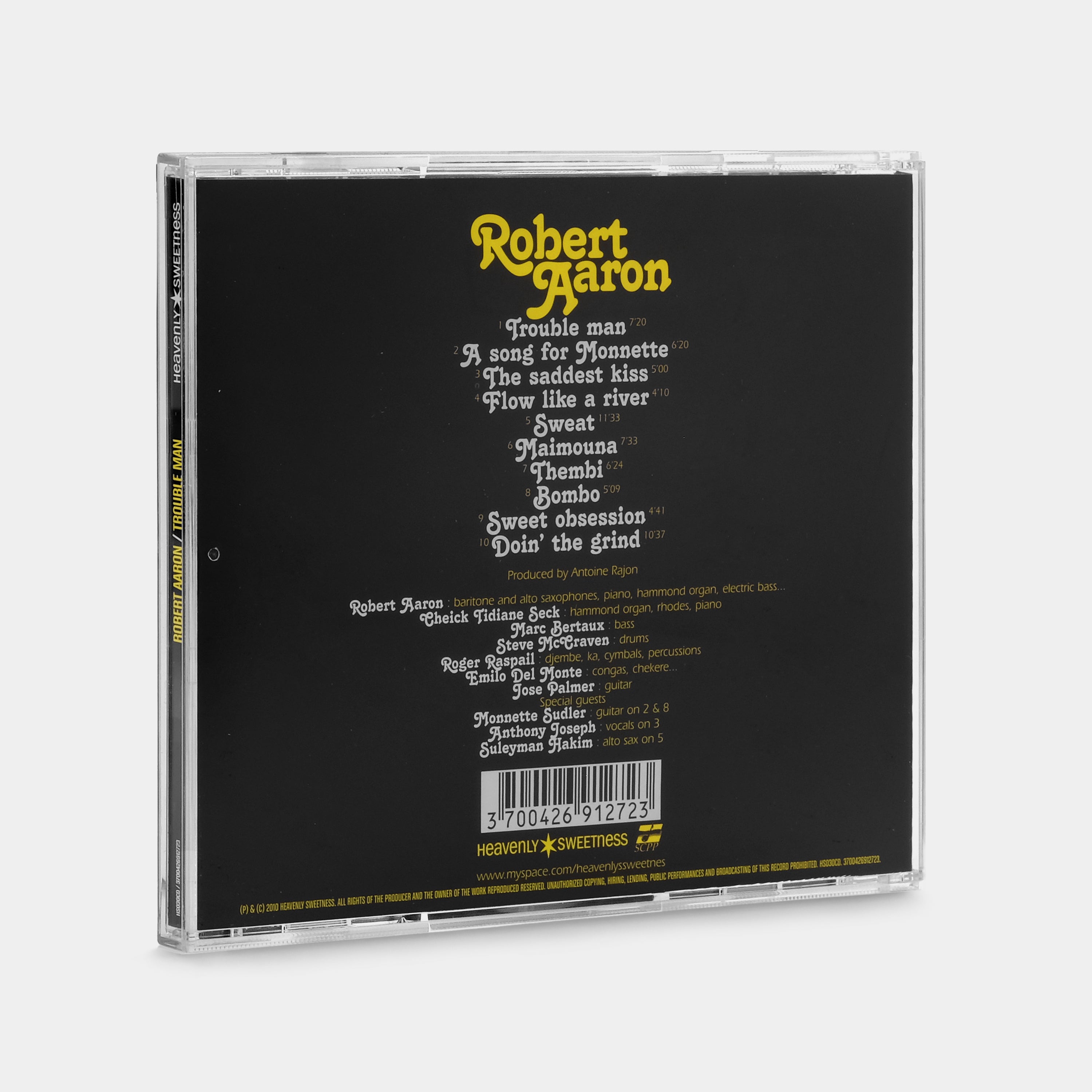 Robert Aaron - Trouble Man CD