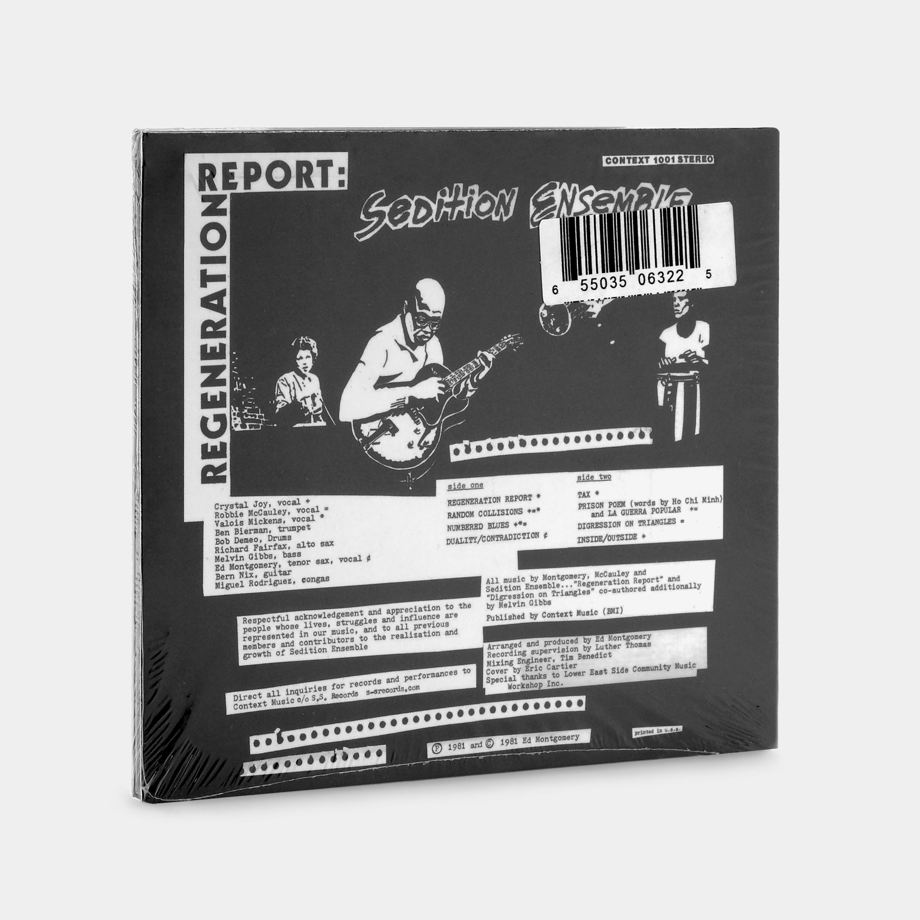 Sedition Ensemble - Regeneration Report CD