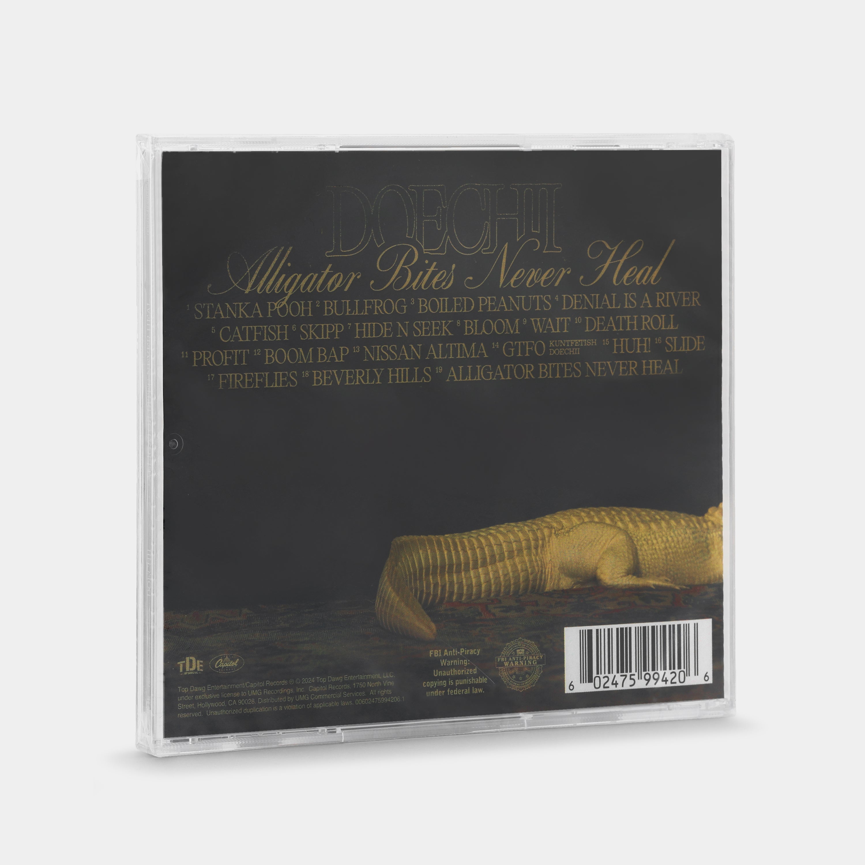 Doechii - Alligator Bites Never Heal CD – Retrospekt