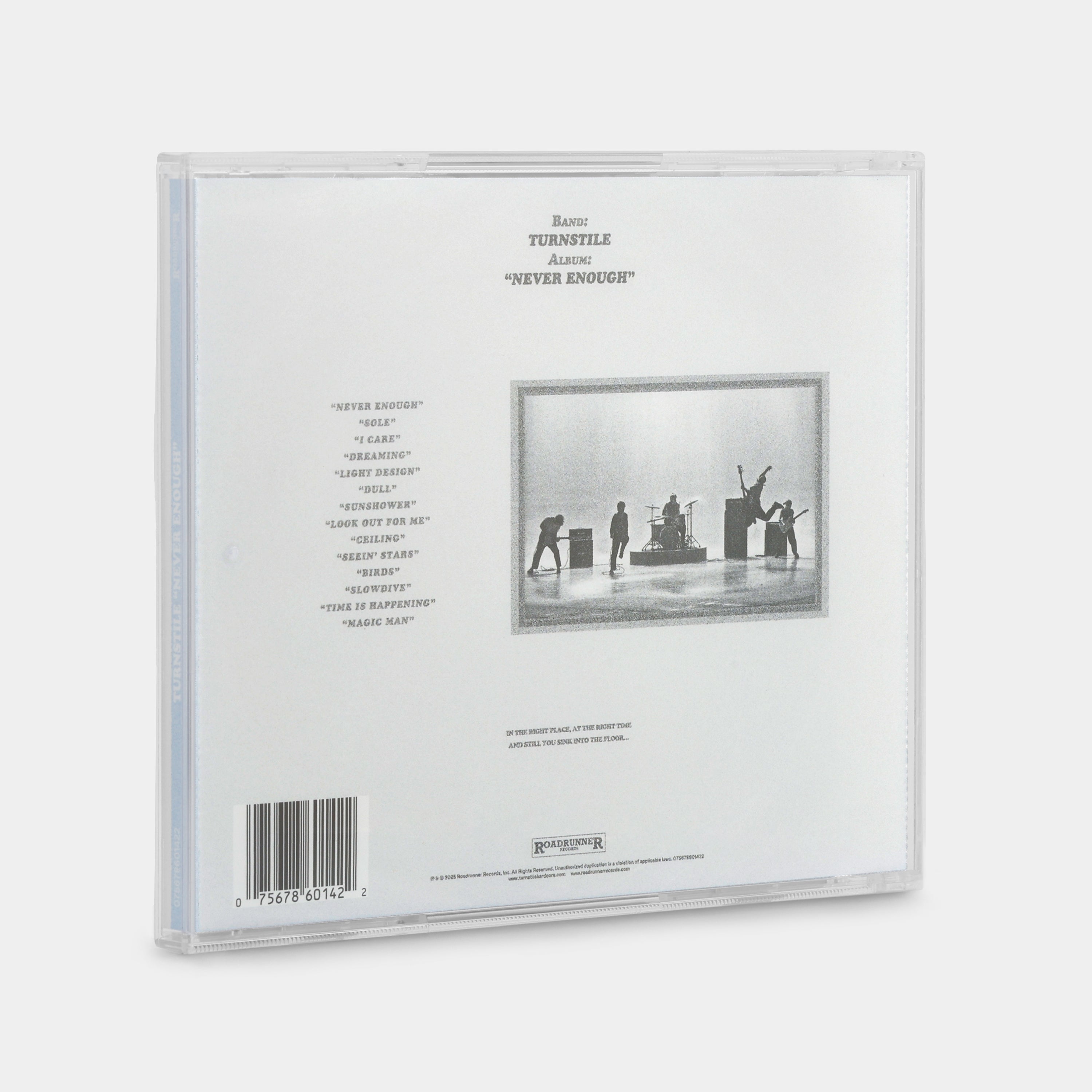 Turnstile - Never Enough CD