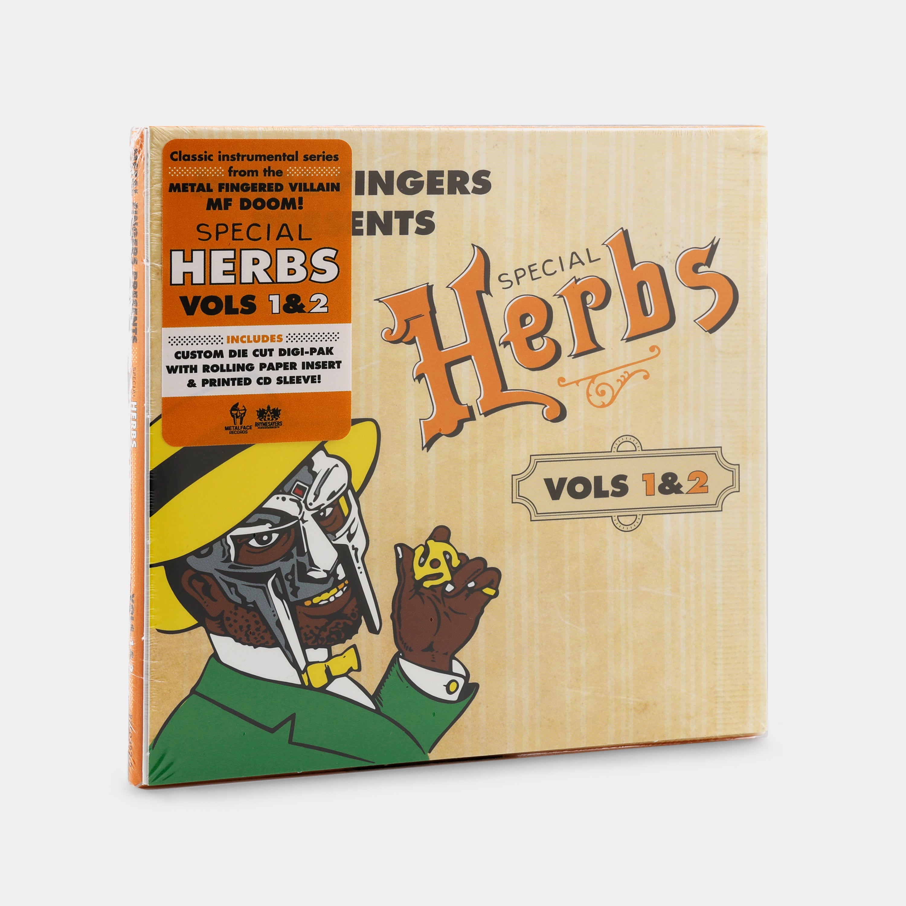 MF DOOM - Metal Fingers Presents: Special Herbs Vol. 1 & 2 CD