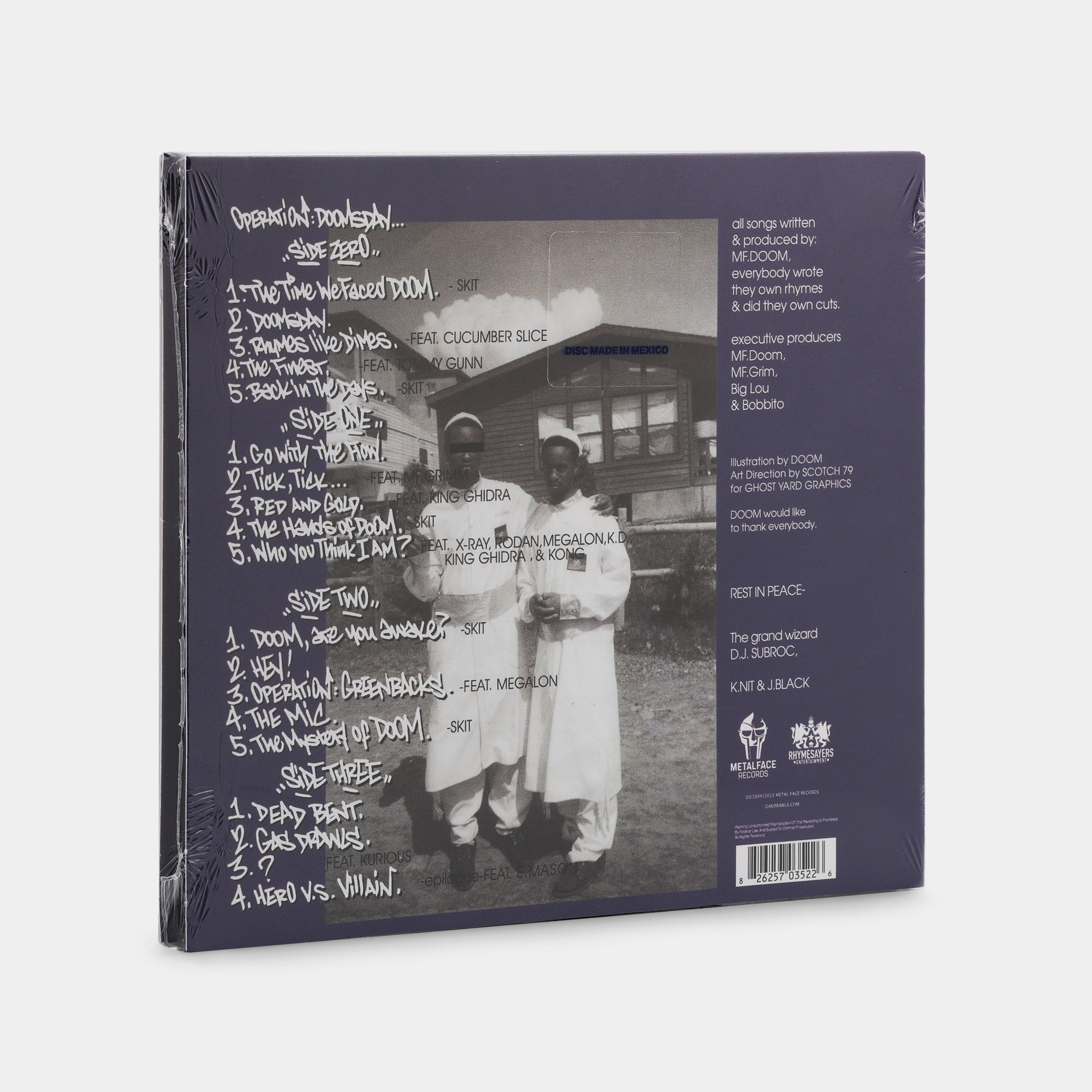 MF DOOM - Operation: Doomsday CD – Retrospekt