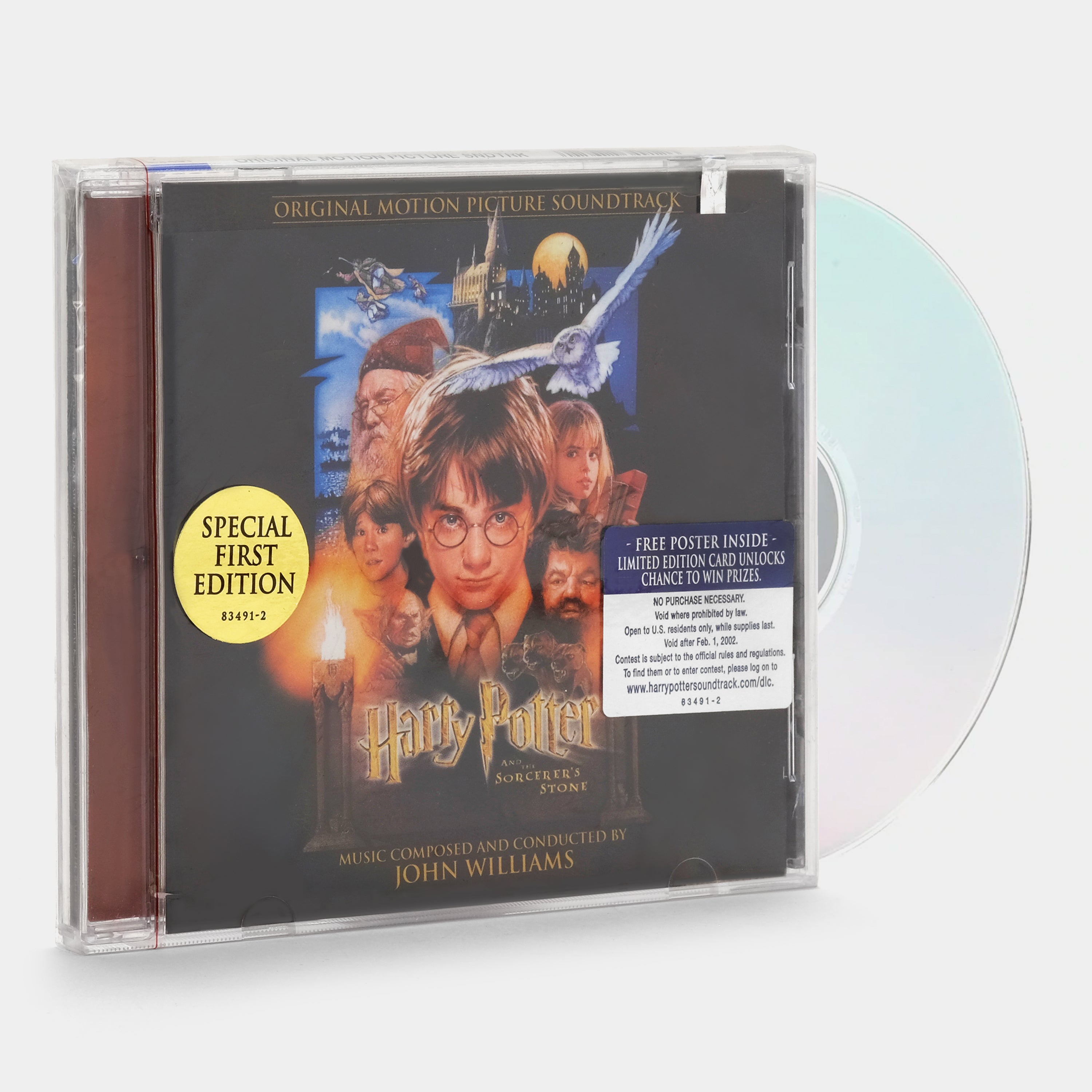 John Williams - Harry Potter And The Sorcerer's Stone (Original Motion Picture Soundtrack) CD (Sealed)
