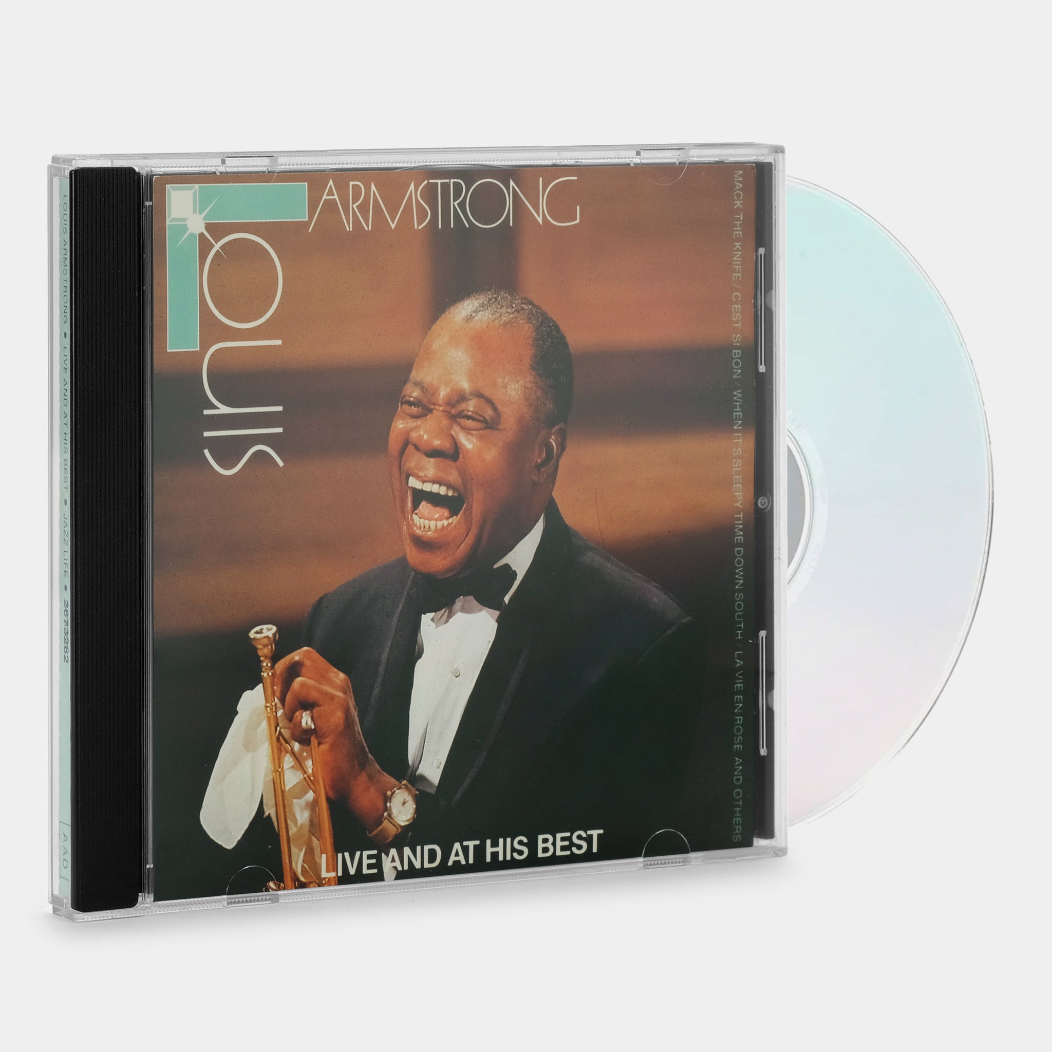 Louis Armstrong Live And At His Best CD