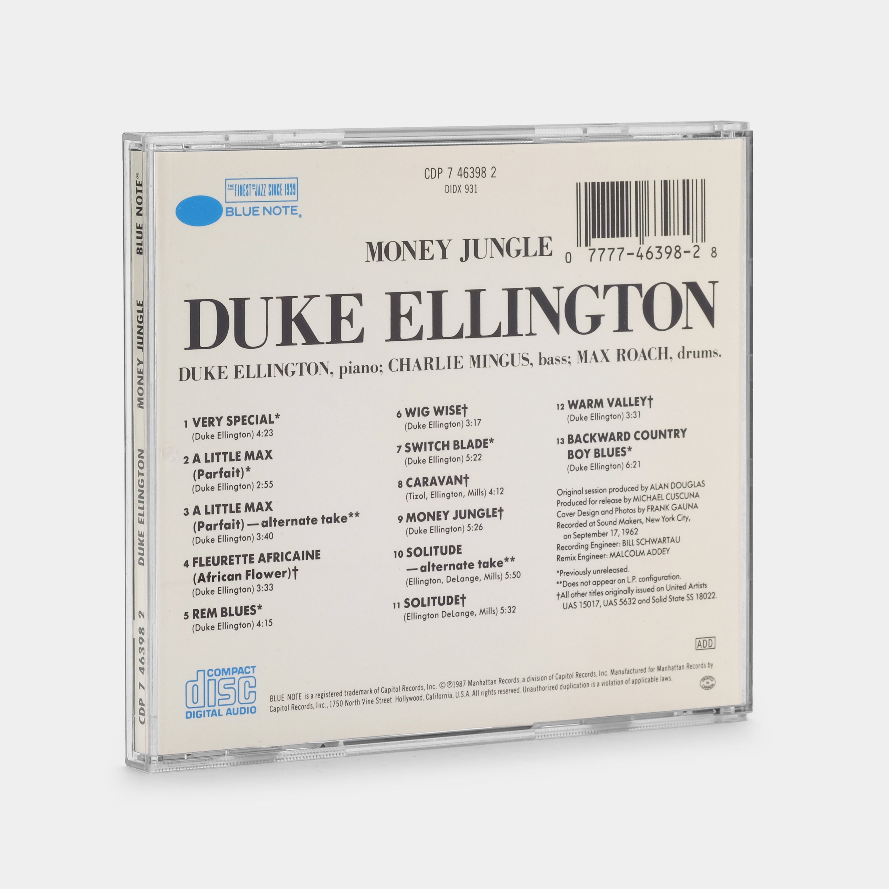 Duke Ellington - Money Jungle CD