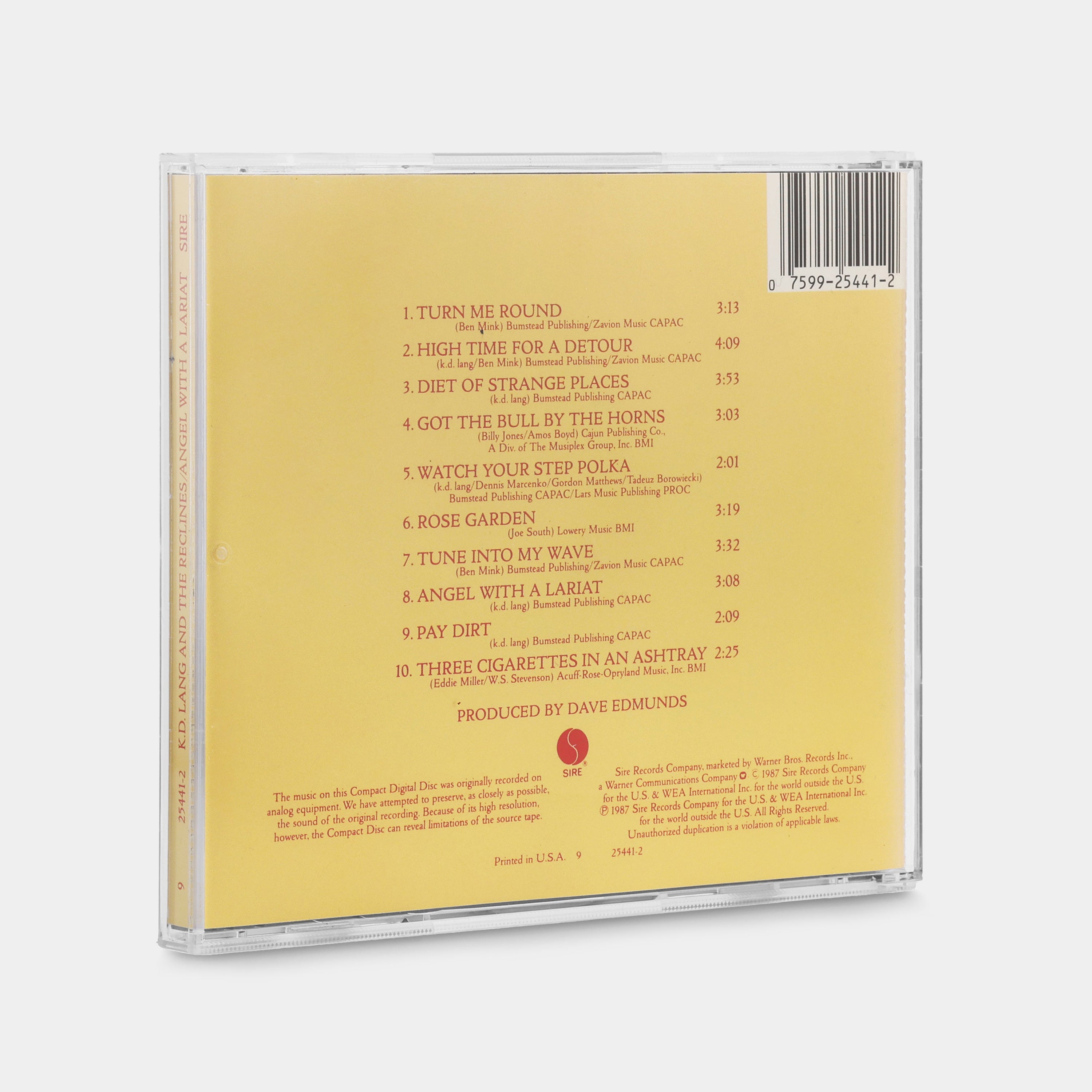 Lang - Angel with a Lariat CD