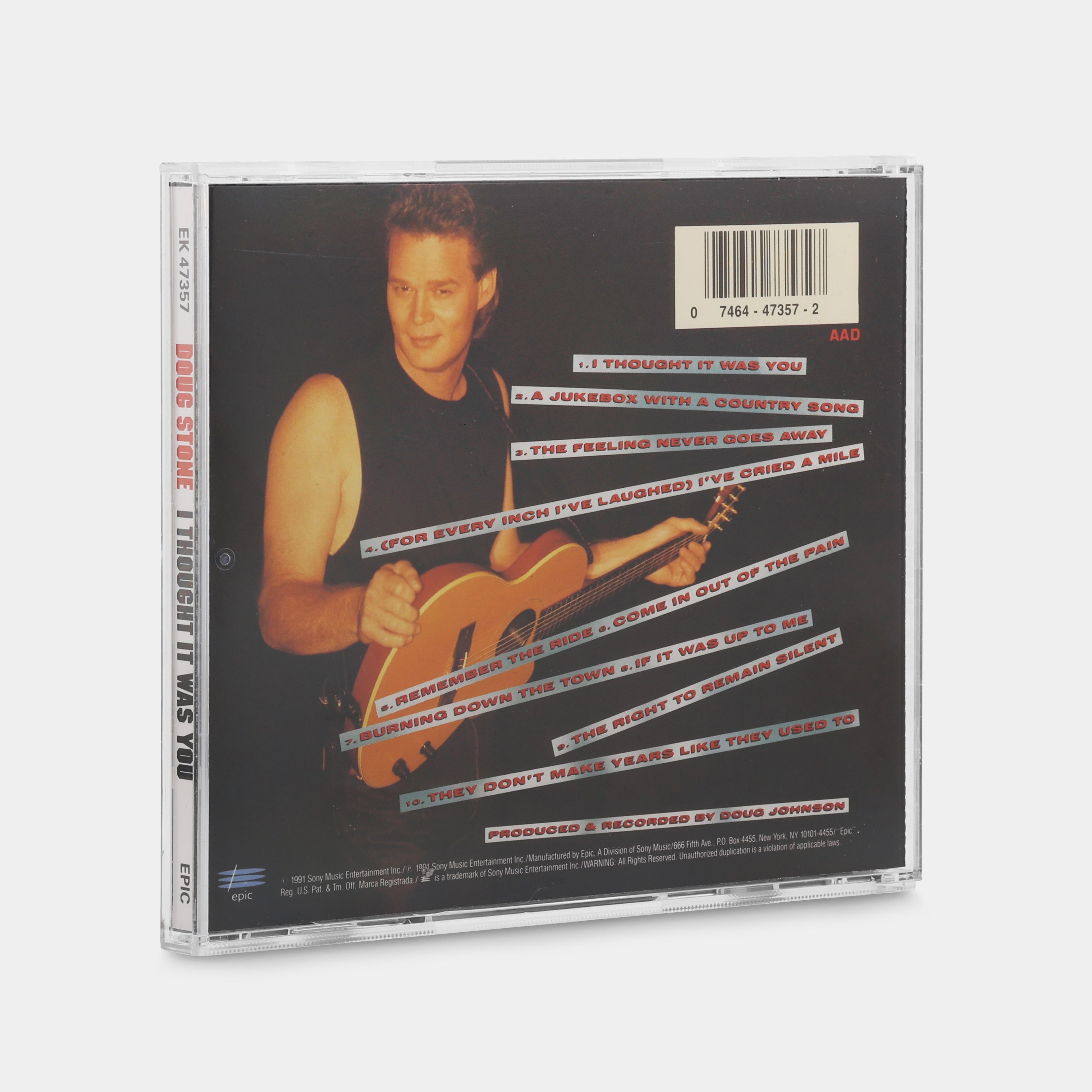 Doug Stone - I Thought It Was You CD