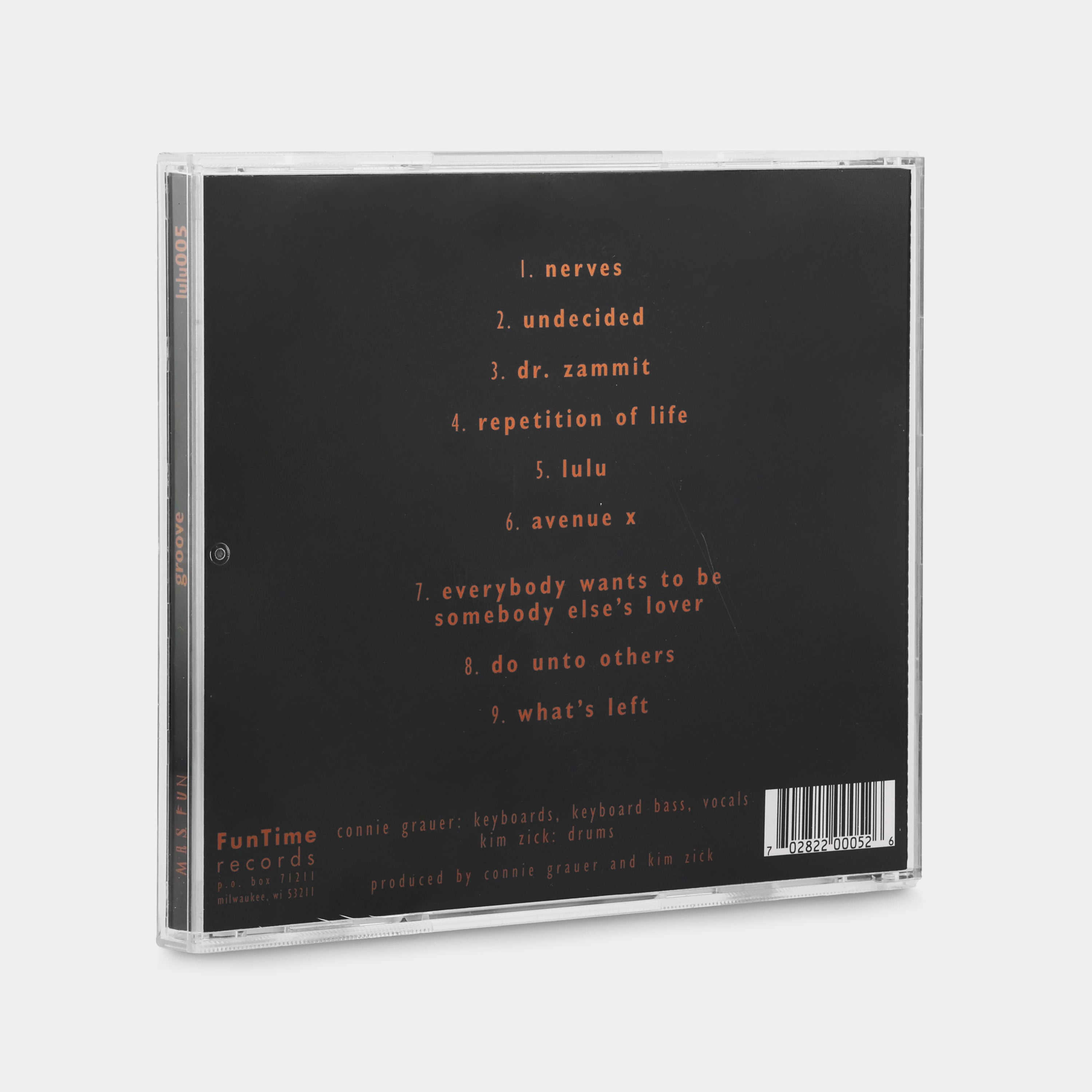 MRS. FUN - Groove CD