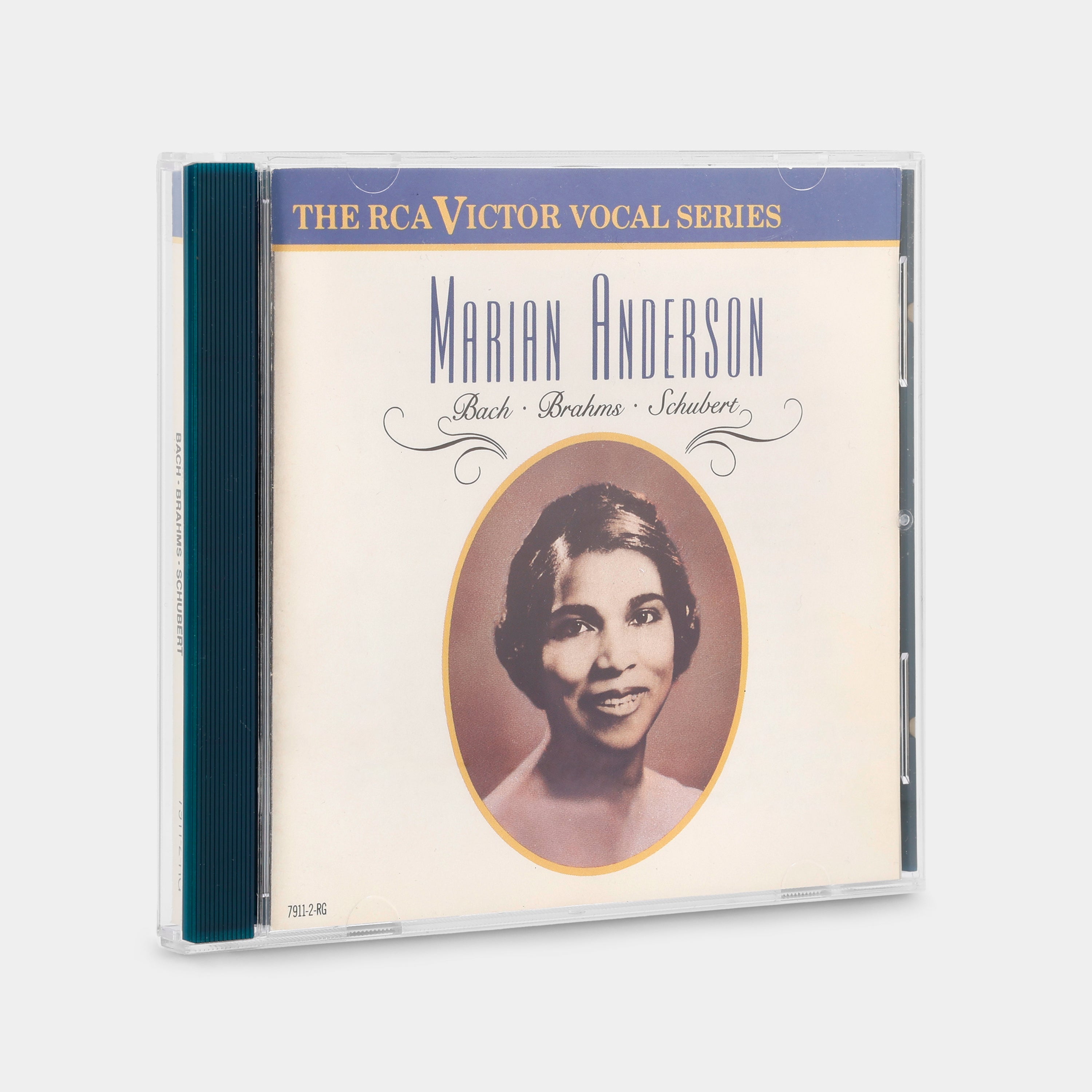 Marian Anderson - Bach Brahms Schubert CD