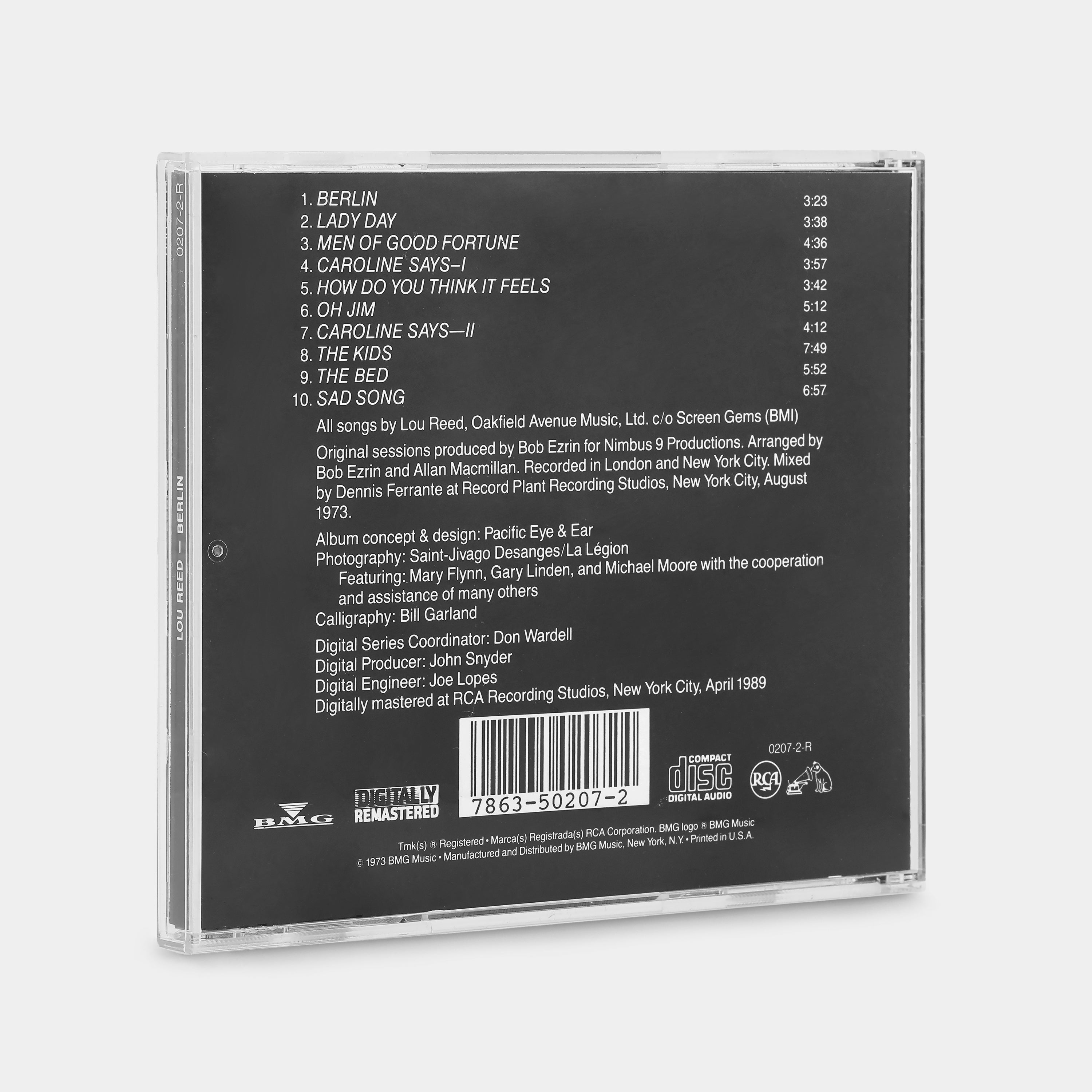 Lou Reed - Berlin CD