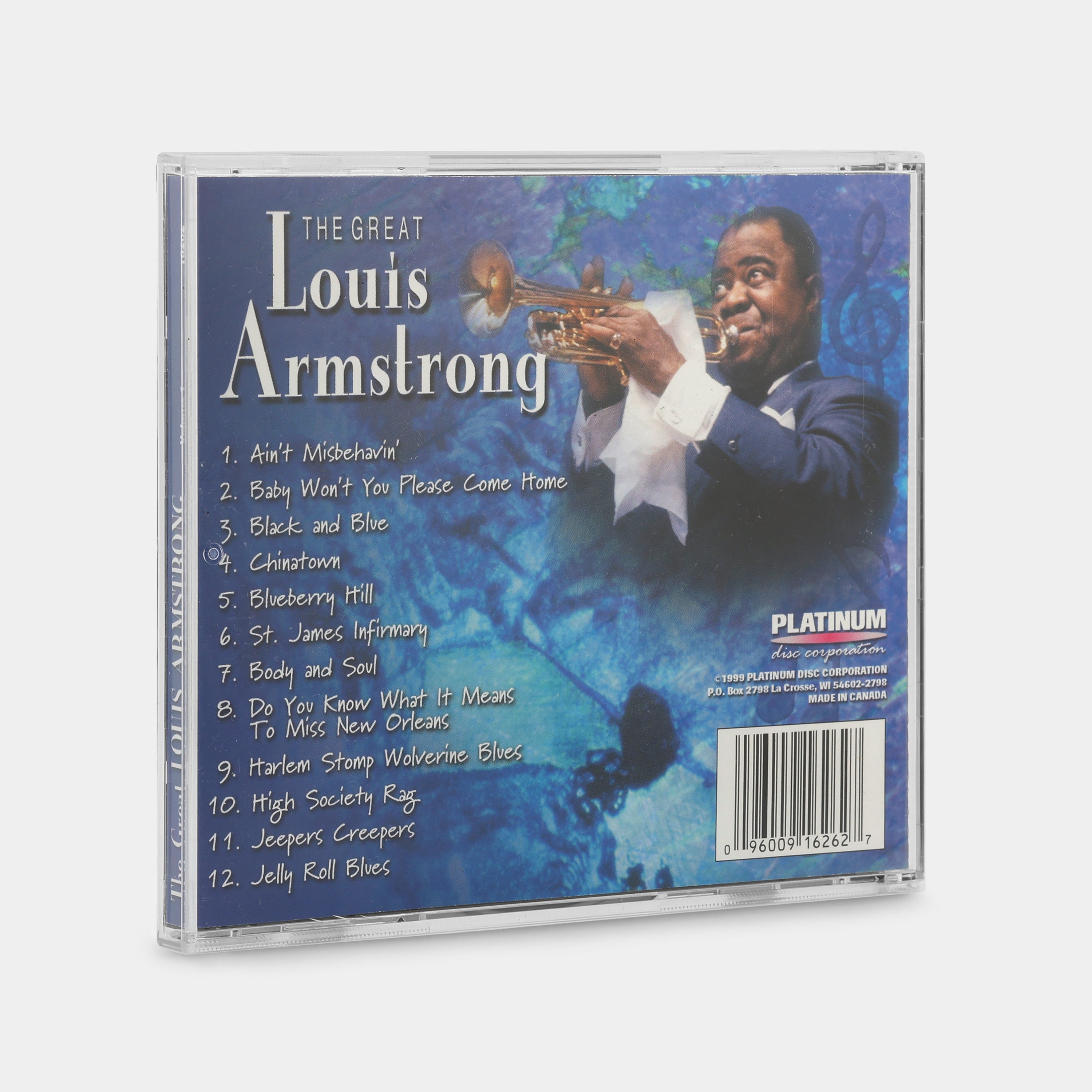 Louis Armstrong - The Great Louis Armstrong Volume 1 CD