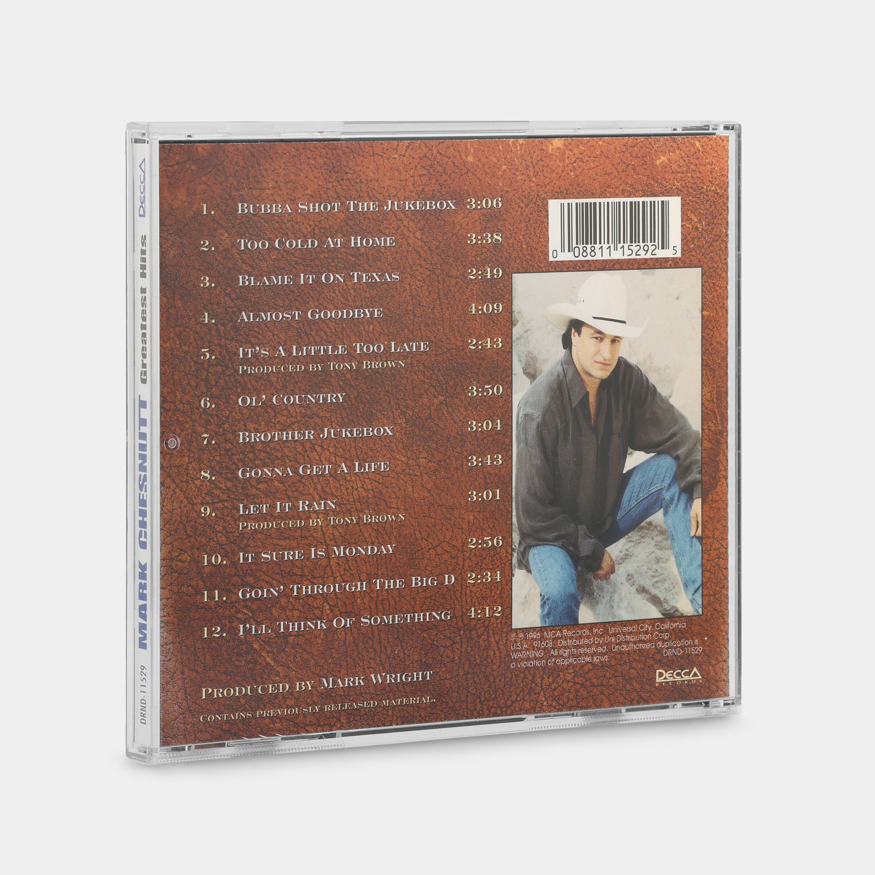 Mark Chesnutt - Greatest Hits CD