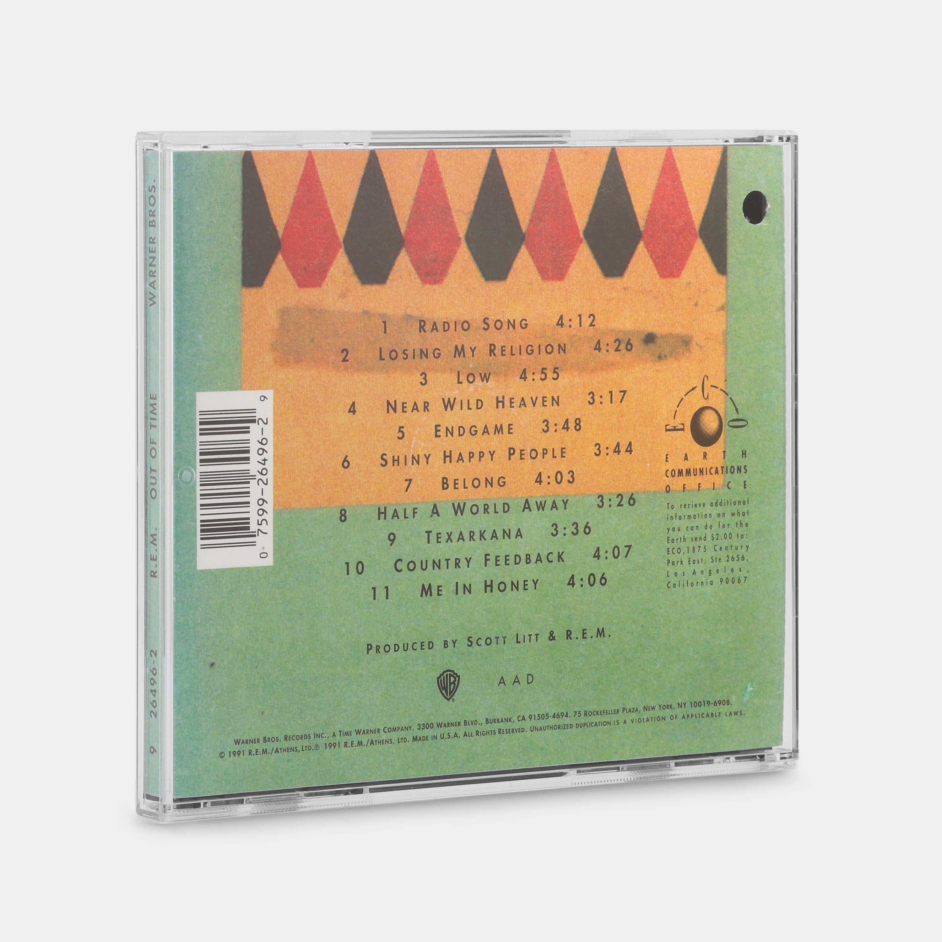 R.E.M. - Out Of Time CD
