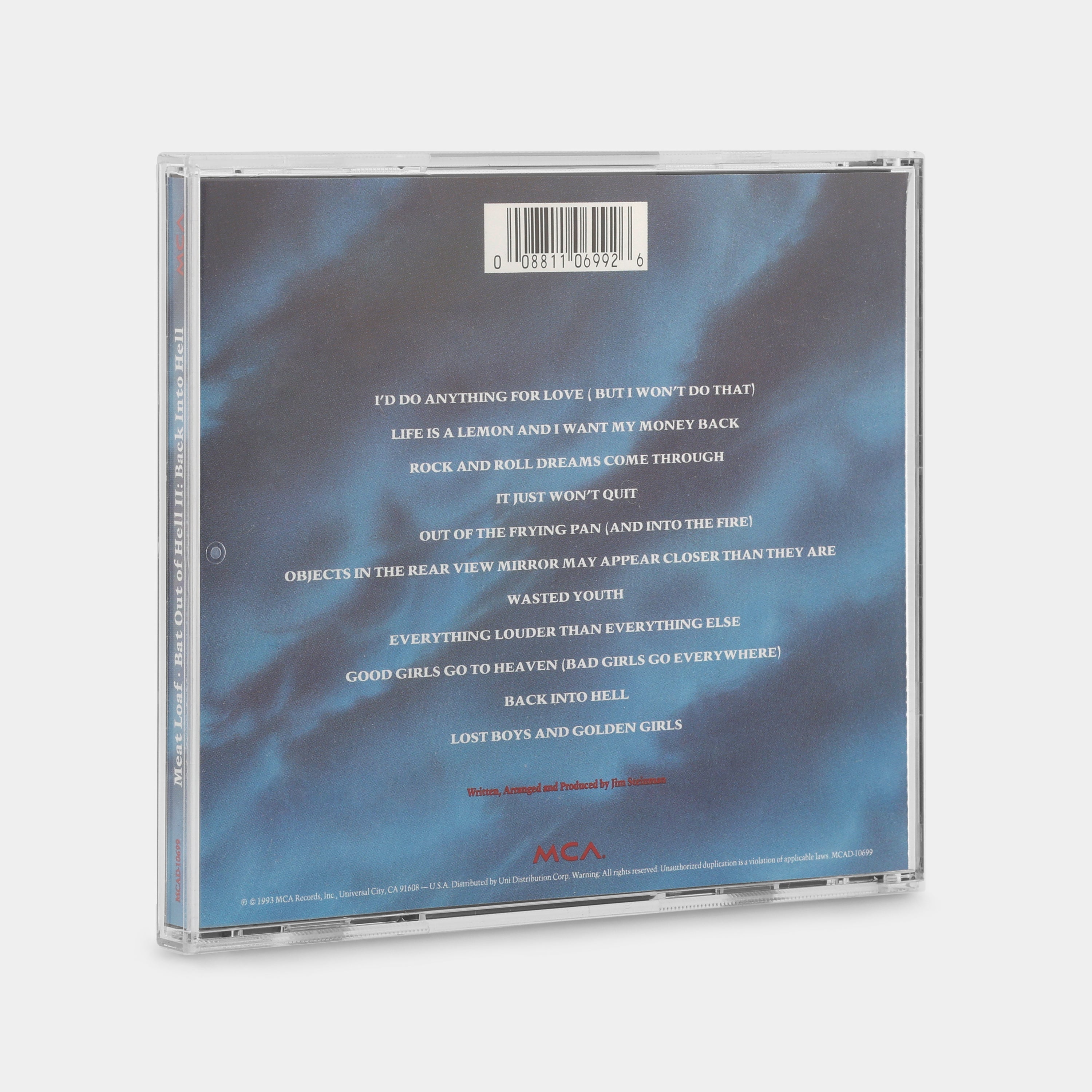 Meat Loaf - Bat Out Of Hell II: Back Into Hell CD