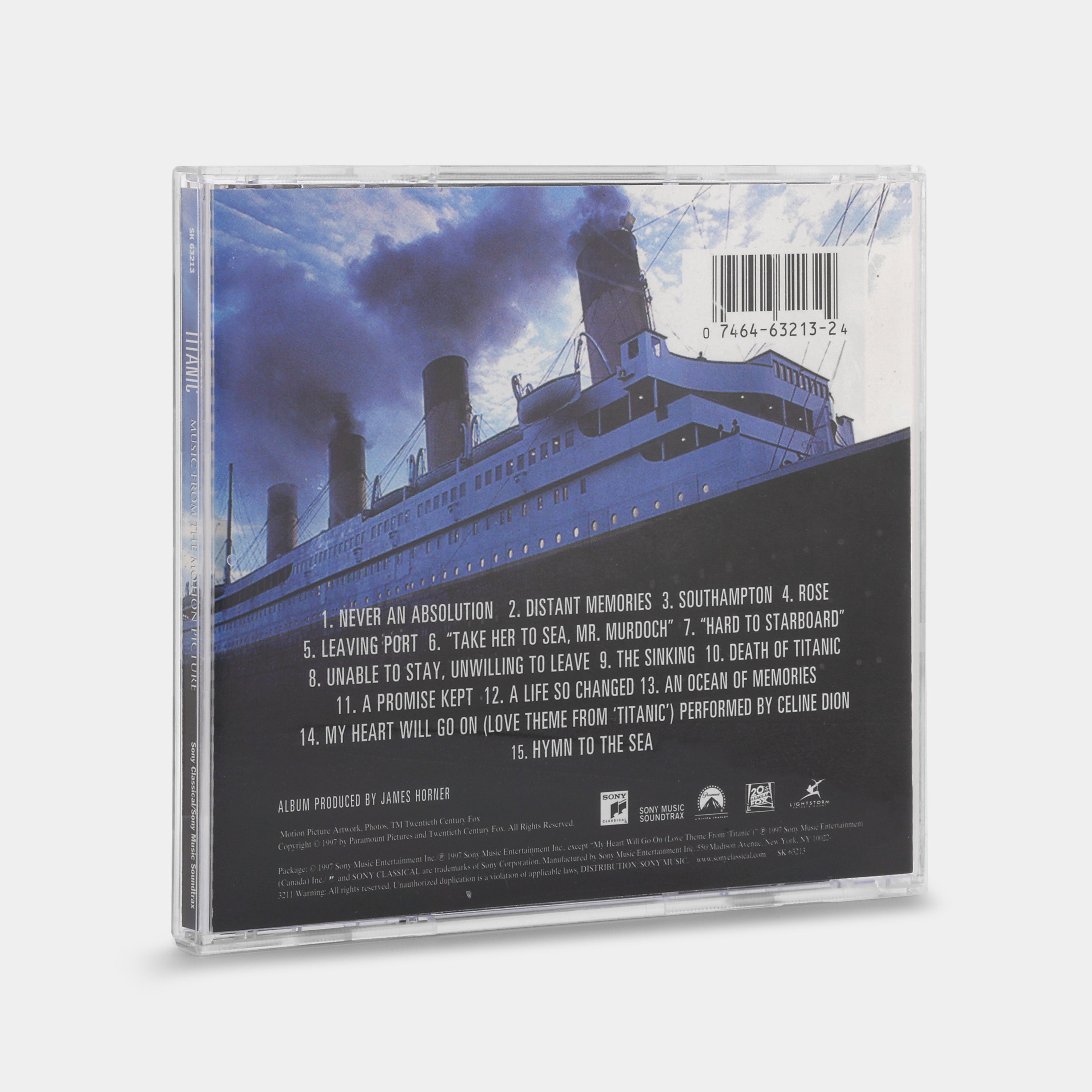 Titanic (Music From The Motion Picture) CD