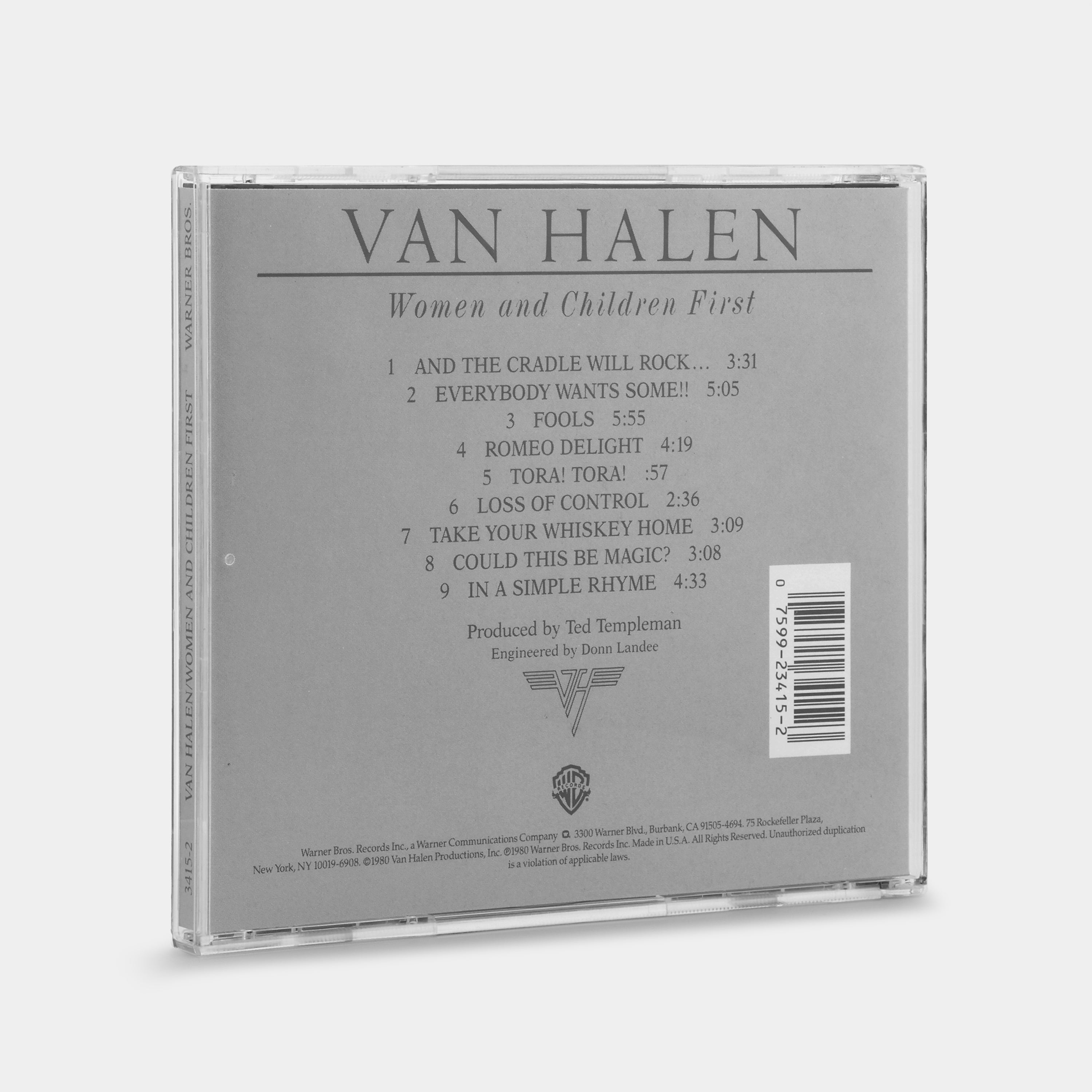 Van Halen - Women And Children First CD