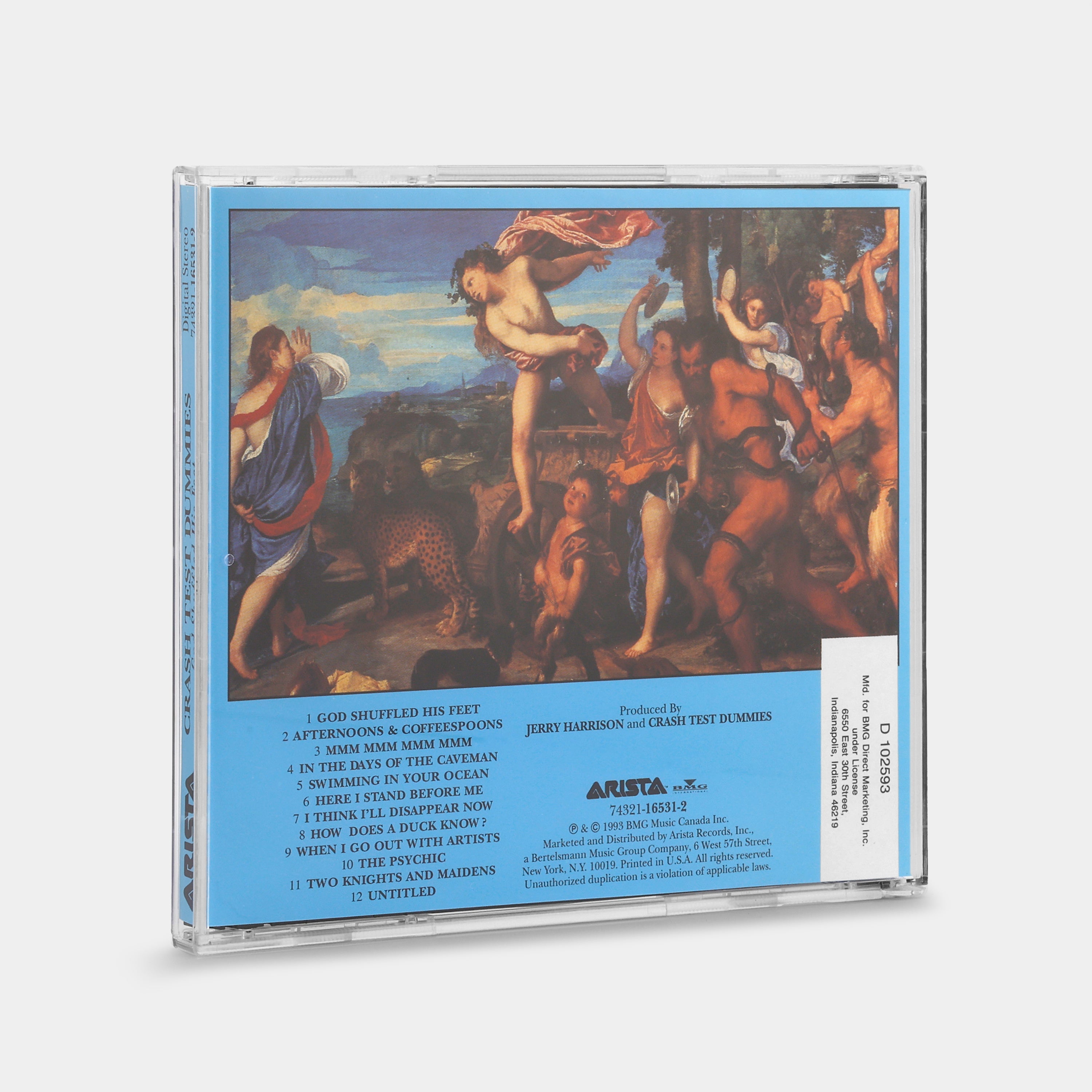 Crash Test Dummies - God Shuffled His Feet CD