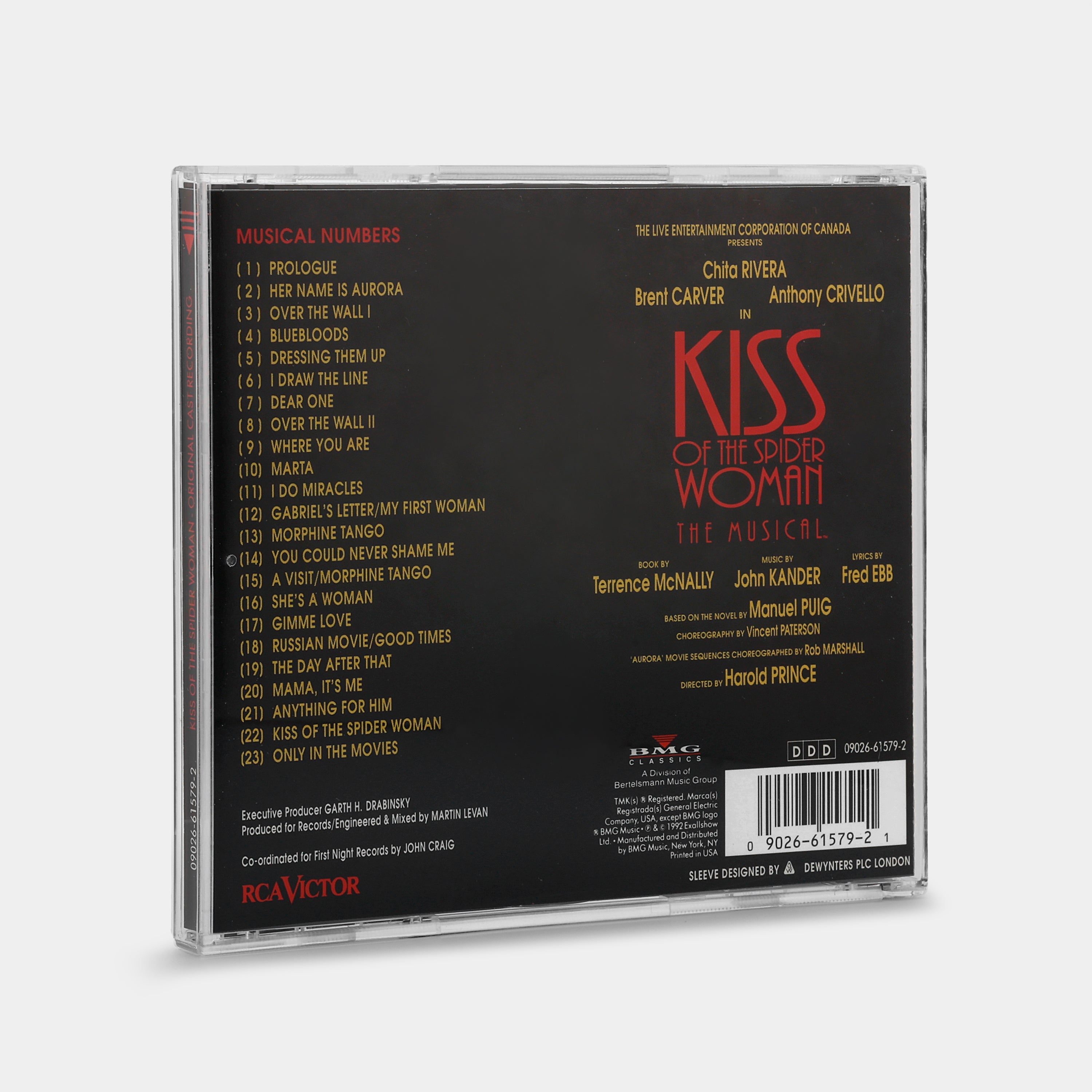 Kiss Of The Spider Woman: The Musical (Original Cast Recording) CD