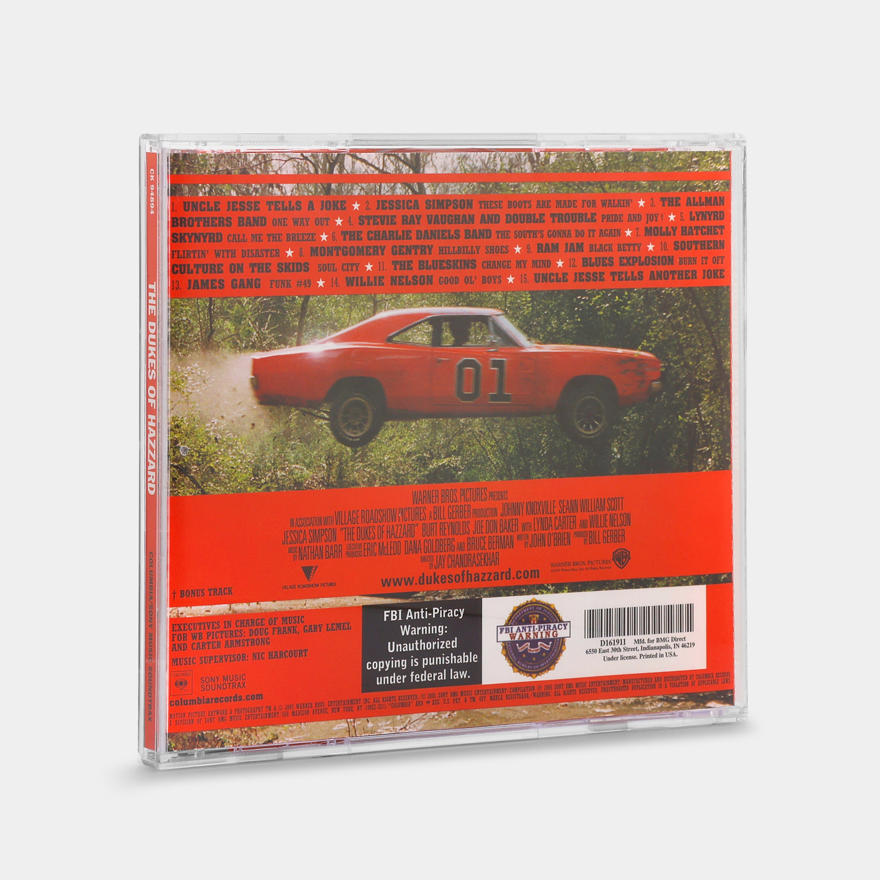 The Dukes Of Hazzard (Music From The Motion Picture) CD