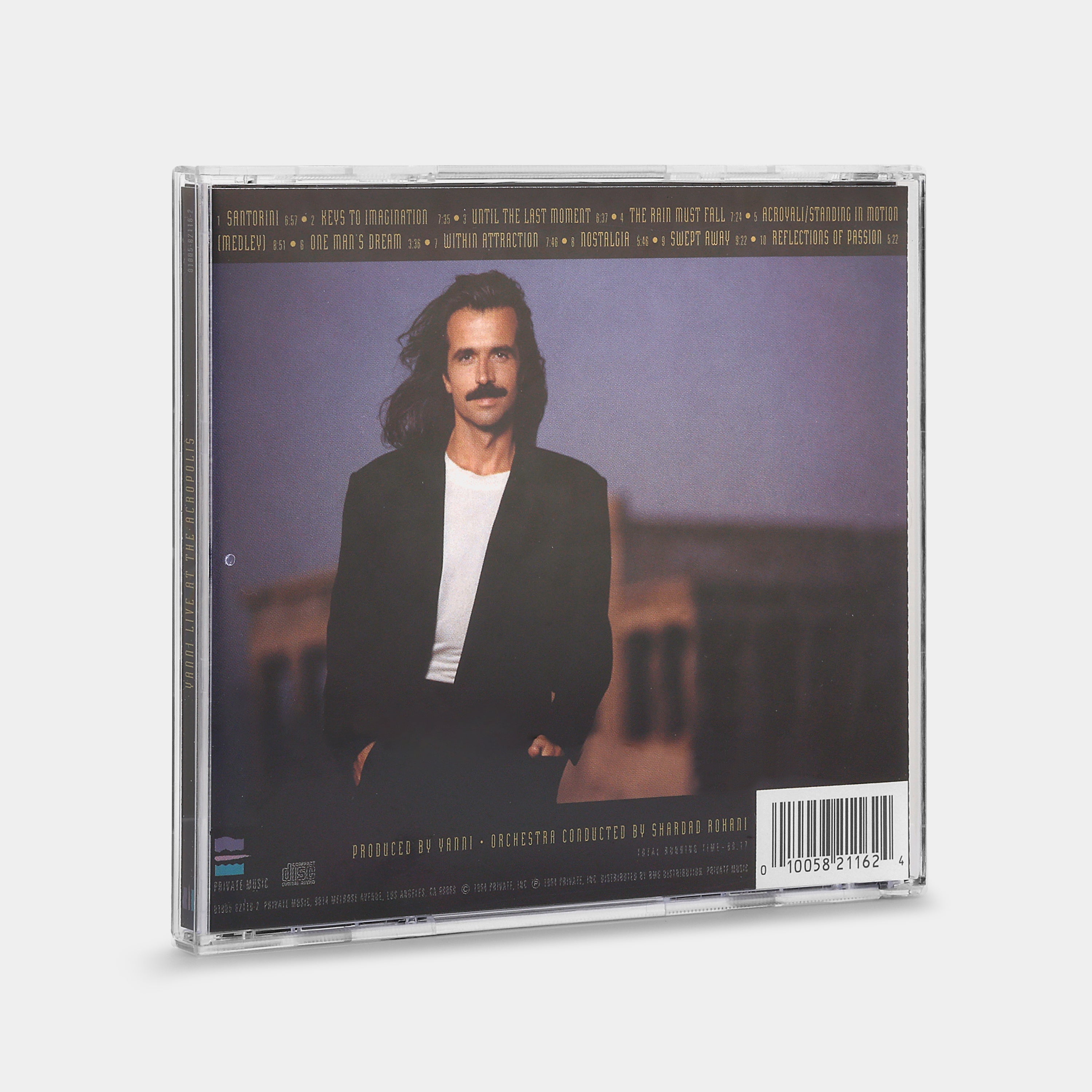 Yanni With The Royal Philharmonic Concert Orchestra - Live At The Acropolis CD