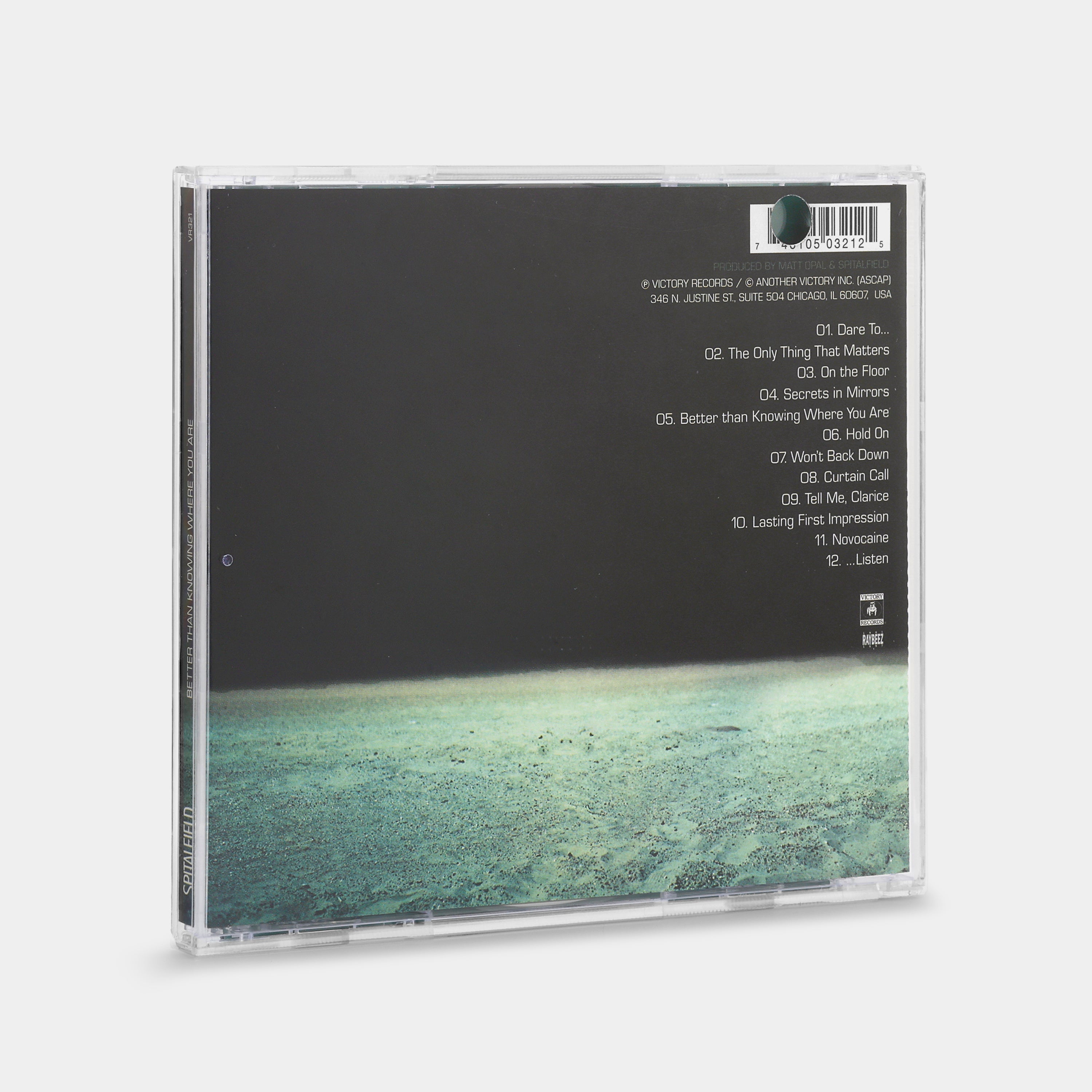 Spitalfield - Better Than Knowing Where You Are CD