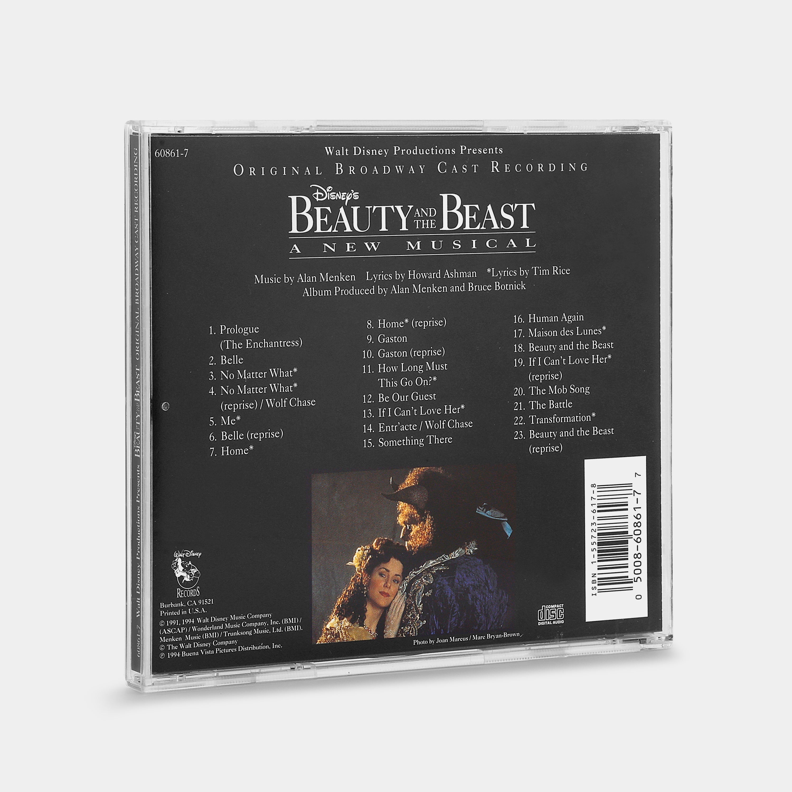 Beauty And The Beast: The Broadway Musical (Original Broadway Cast Recording) CD