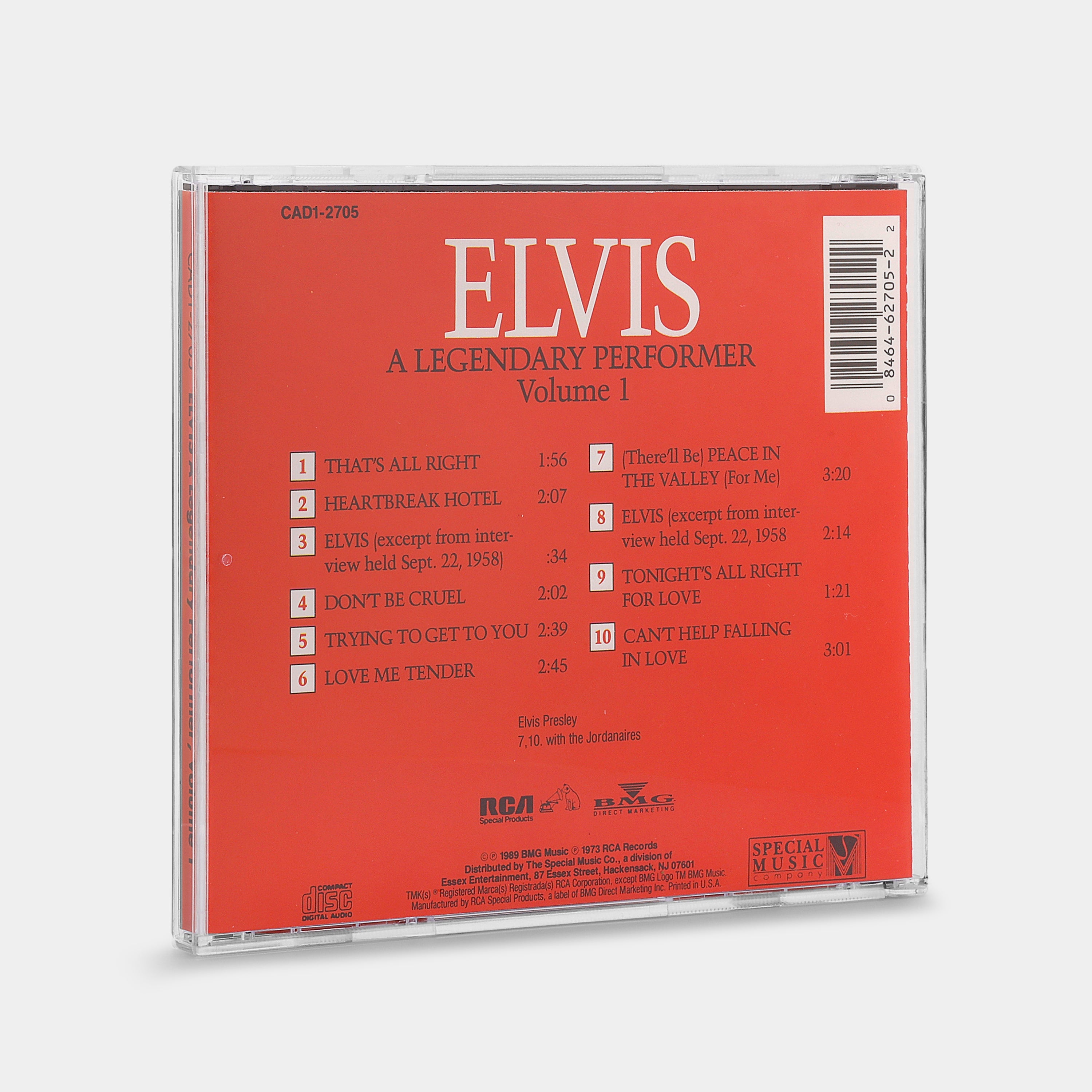 Elvis Presley - A Legendary Performer Volume 1 CD